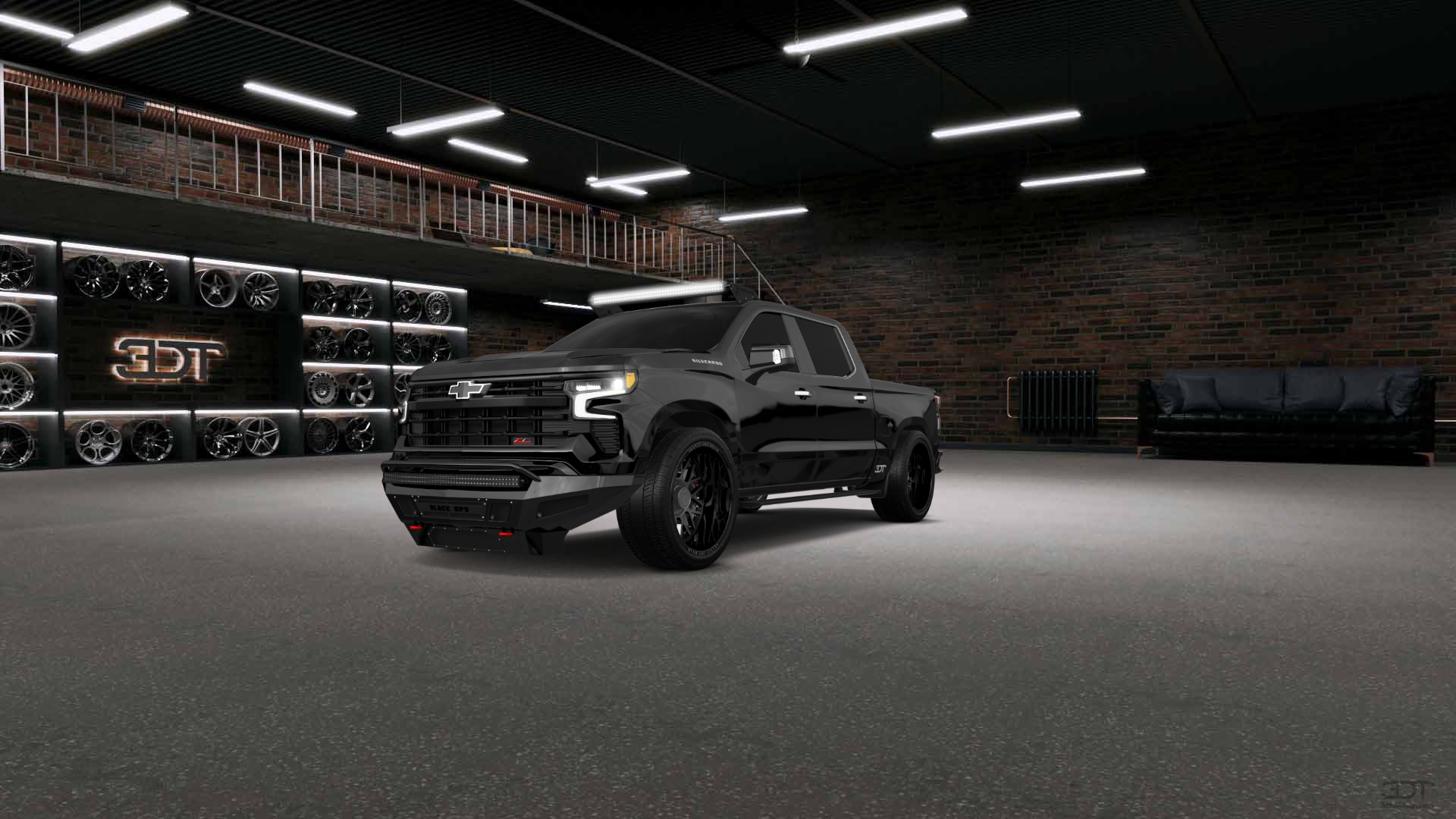 Chevrolet Silverado 1500 Crew Cab 5.8 ft box 4 Door pickup truck 2023
