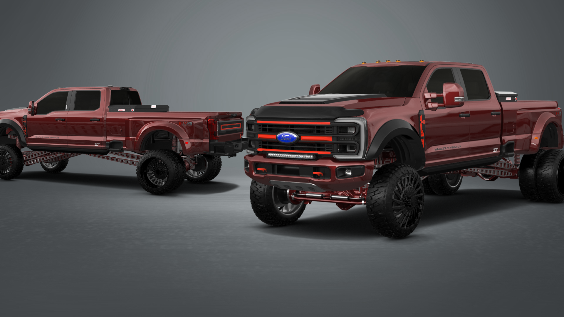 Ford F-350 DRW Crew Cab 4 Door pickup truck 2023 tuning