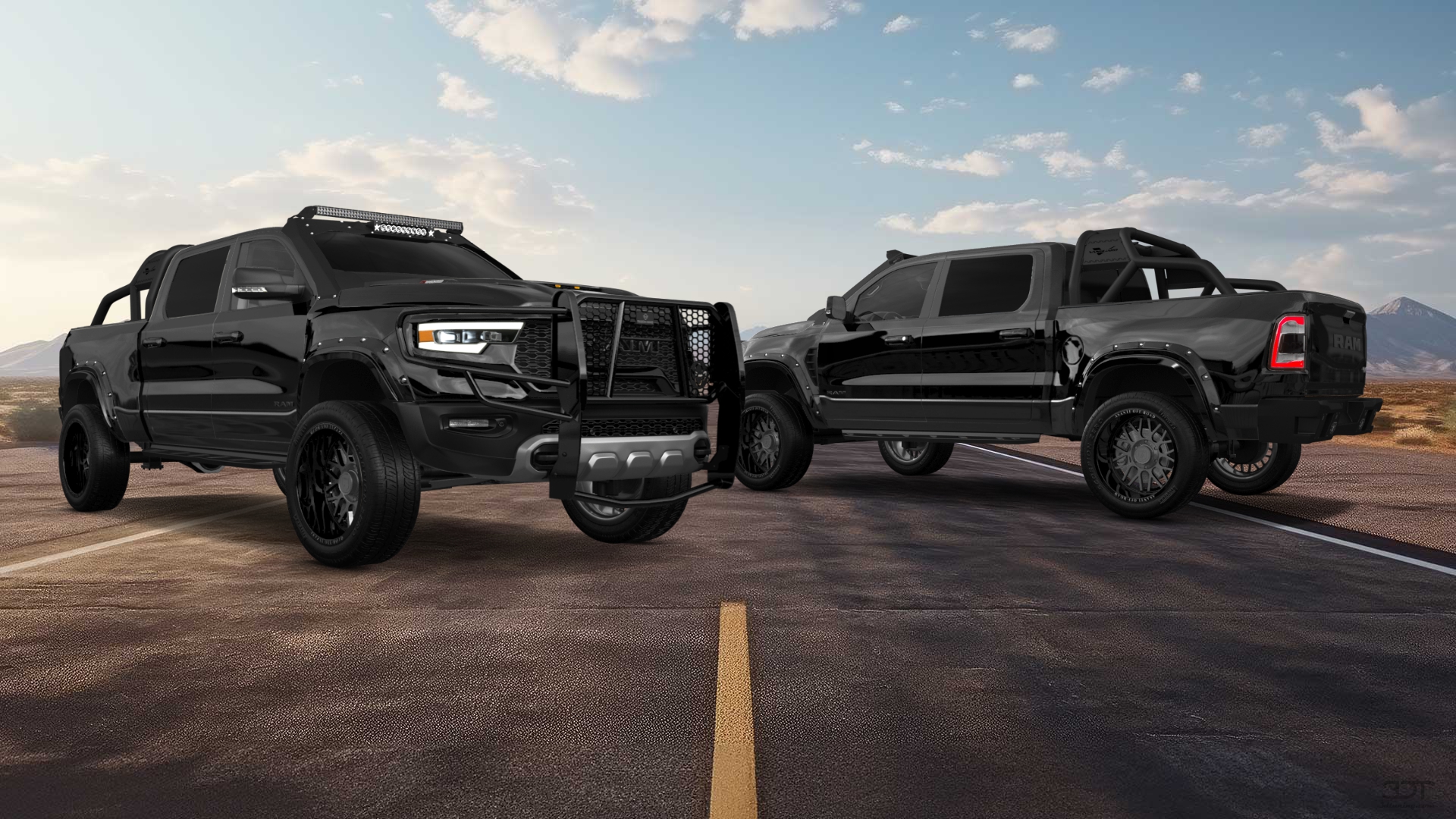 Dodge Ram 1500 TRX 4 Door pickup truck 2021 tuning