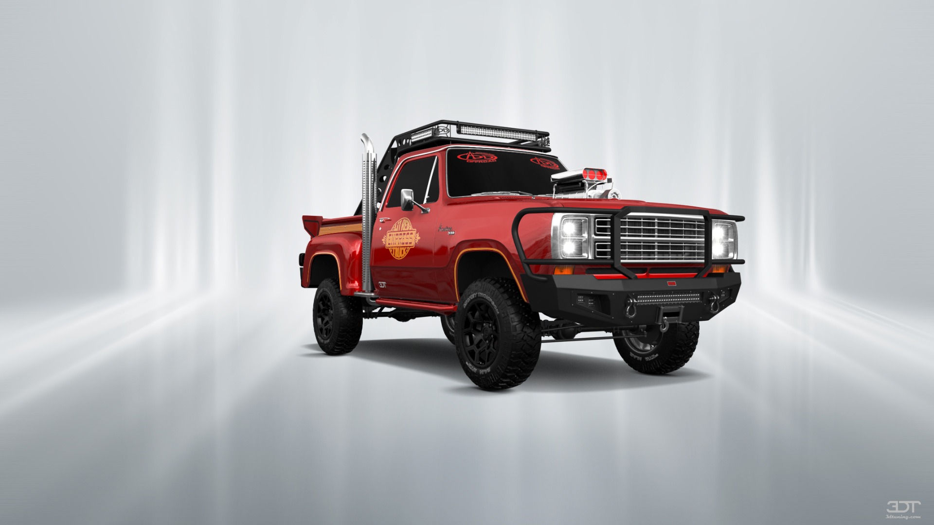 Dodge Lil Red Express 2 Door pickup truck 1979 tuning