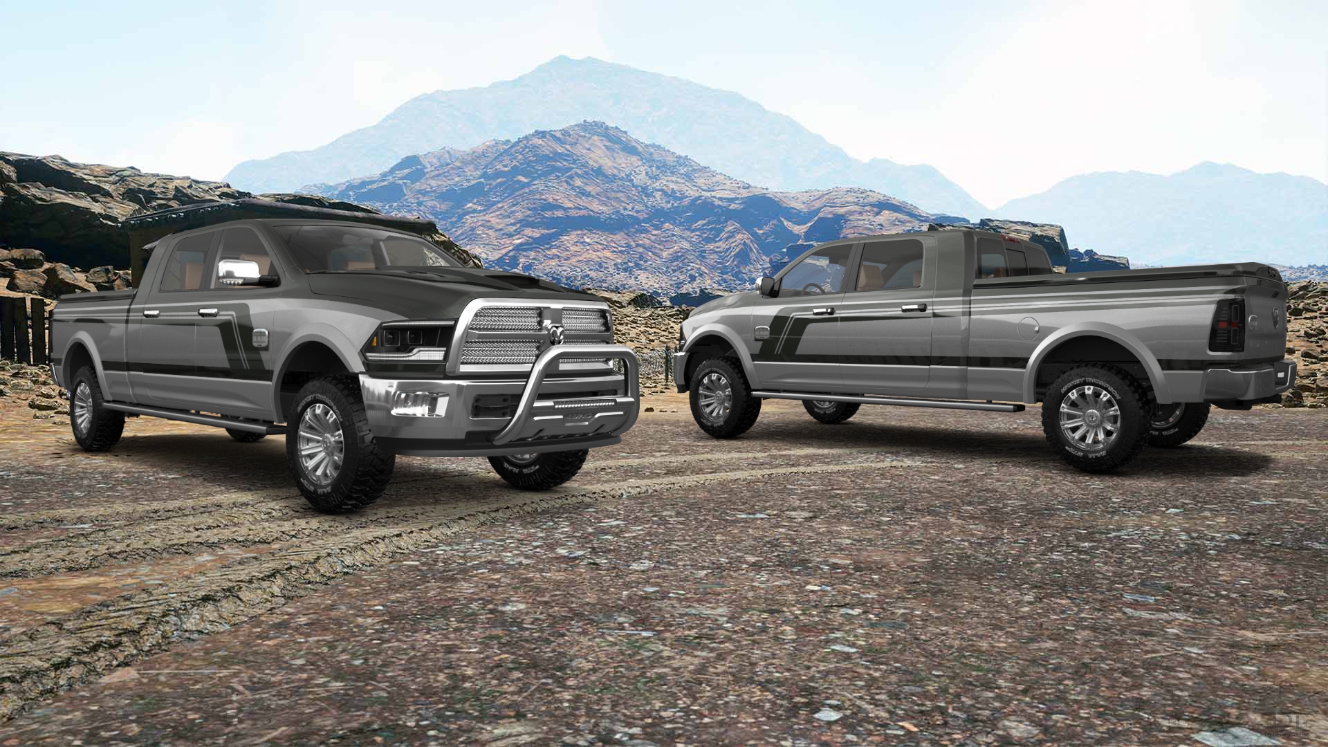 Dodge Ram 2500 Mega Cab 6.4 ft box 4 Door pickup truck 2010 tuning