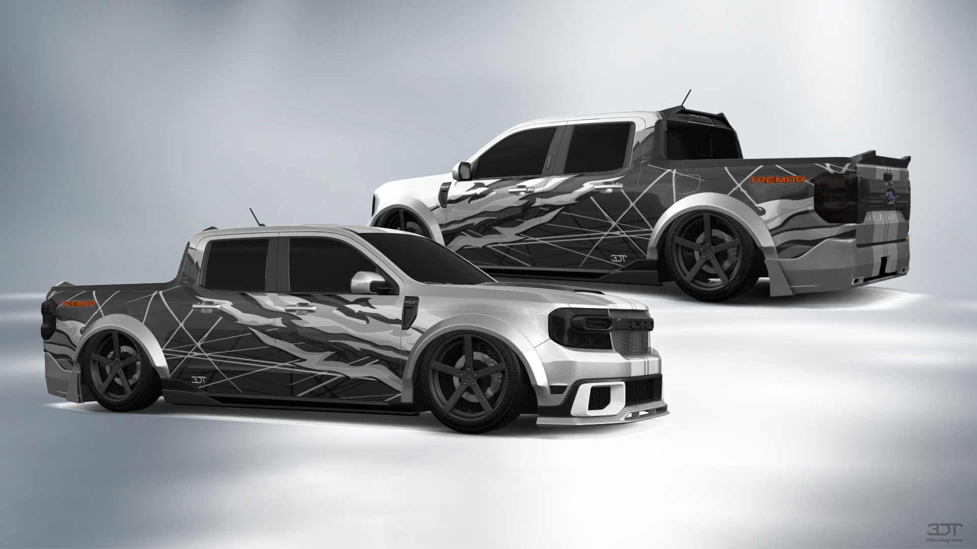 Ford Maverick 4 Door pickup truck 2022 tuning