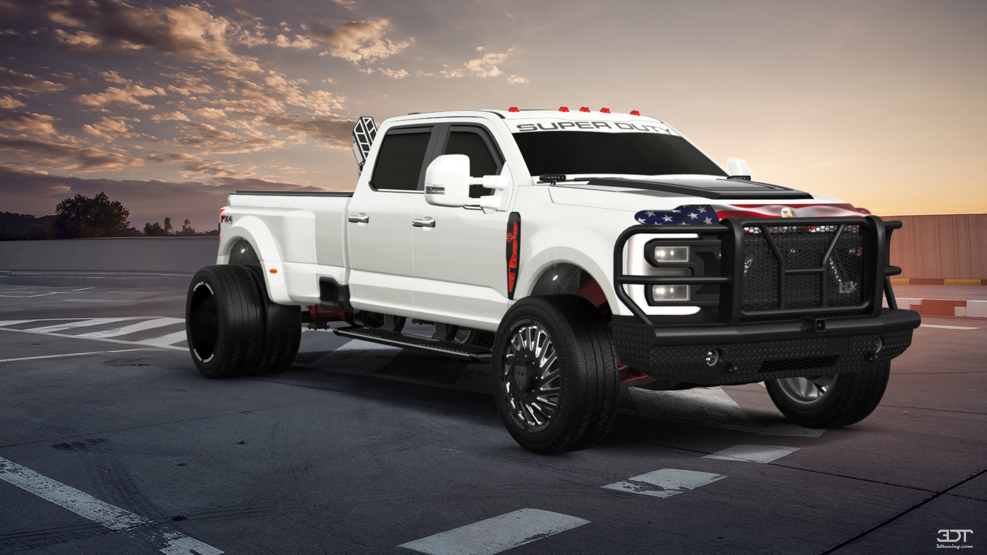 Ford F-350 DRW Crew Cab 4 Door pickup truck 2023 tuning