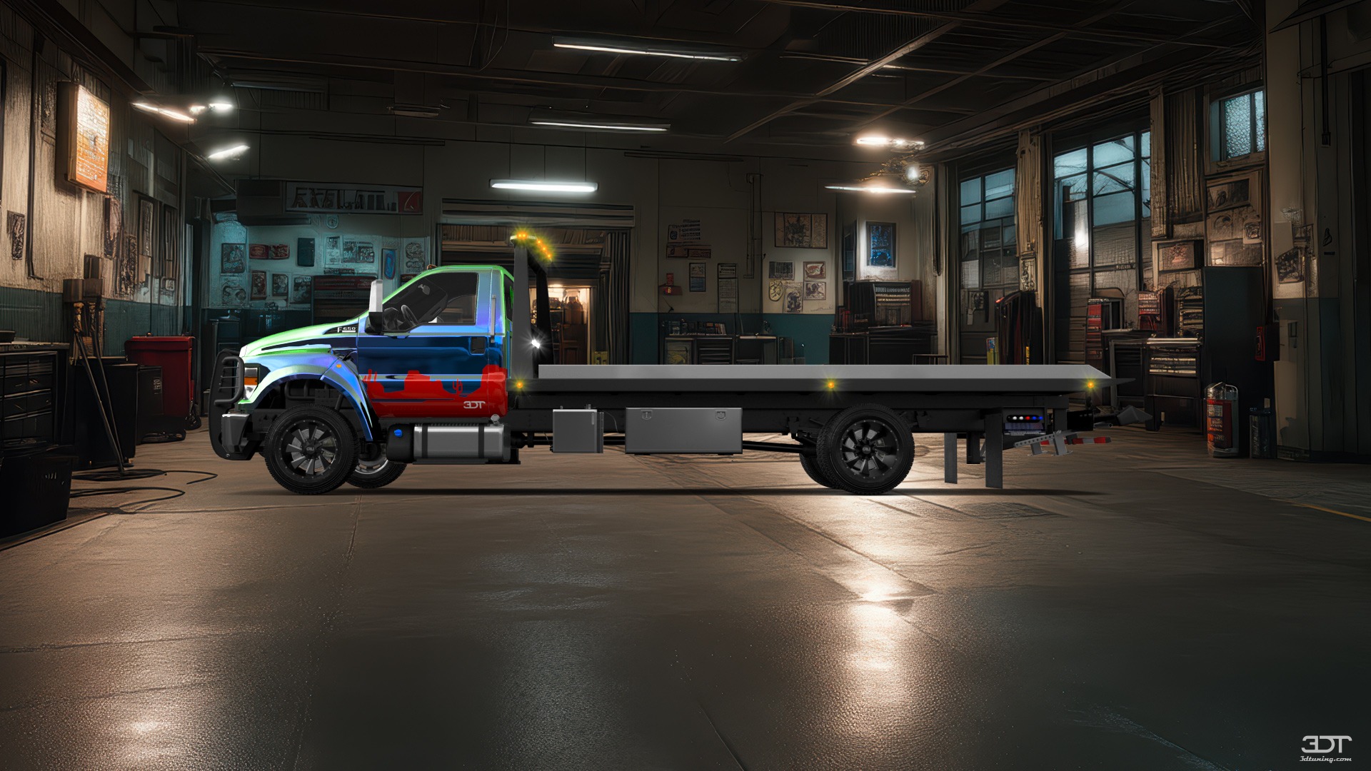 Ford F-650 Tow Truck Pickup 2016 tuning