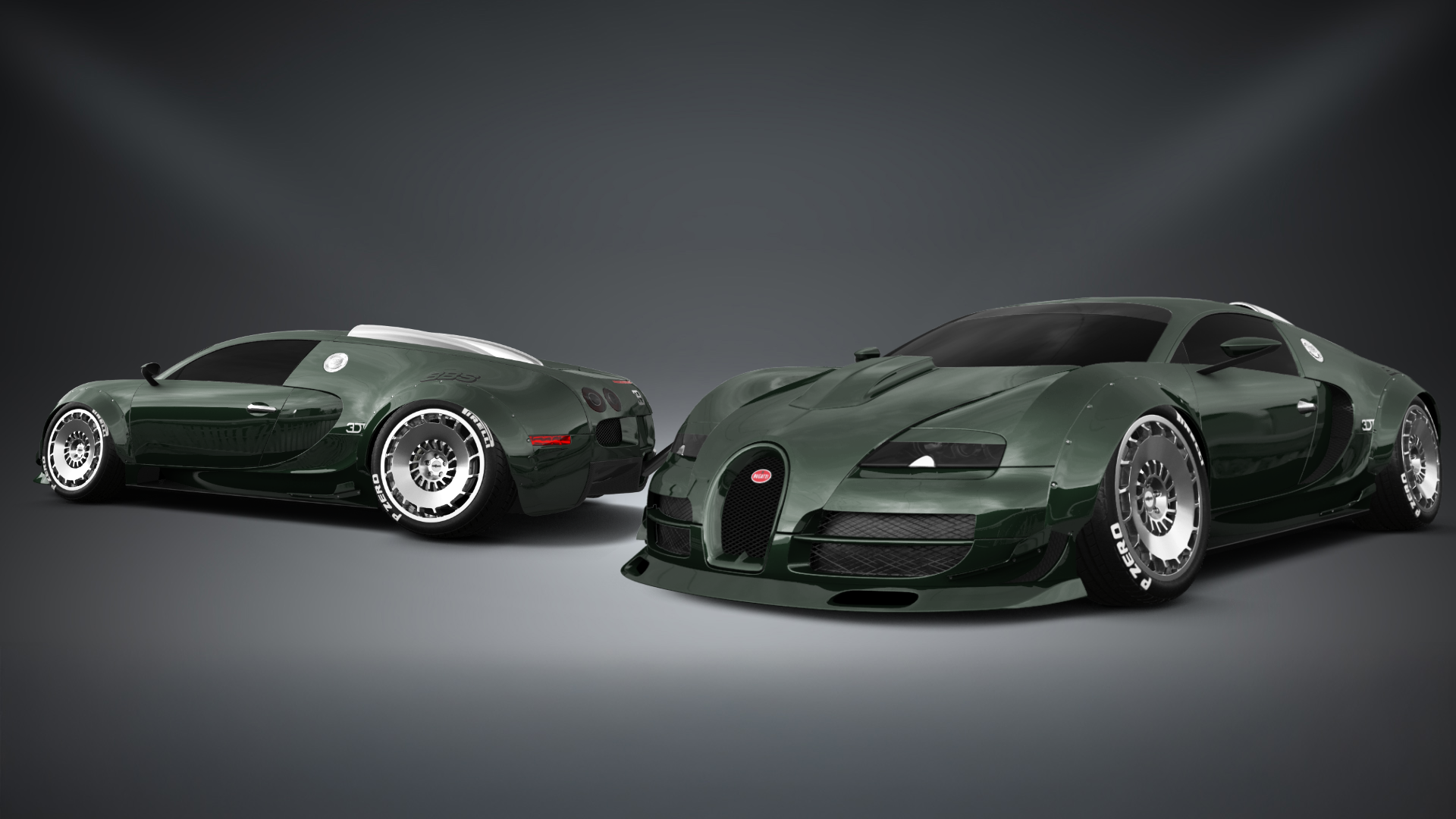 Bugatti Veyron 2 Door Coupe 2005 tuning