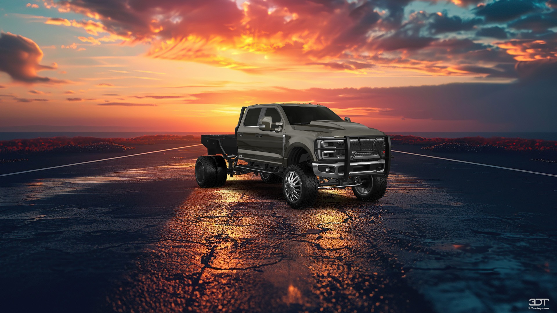 Ford F-350 DRW Crew Cab 4 Door pickup truck 2023 tuning