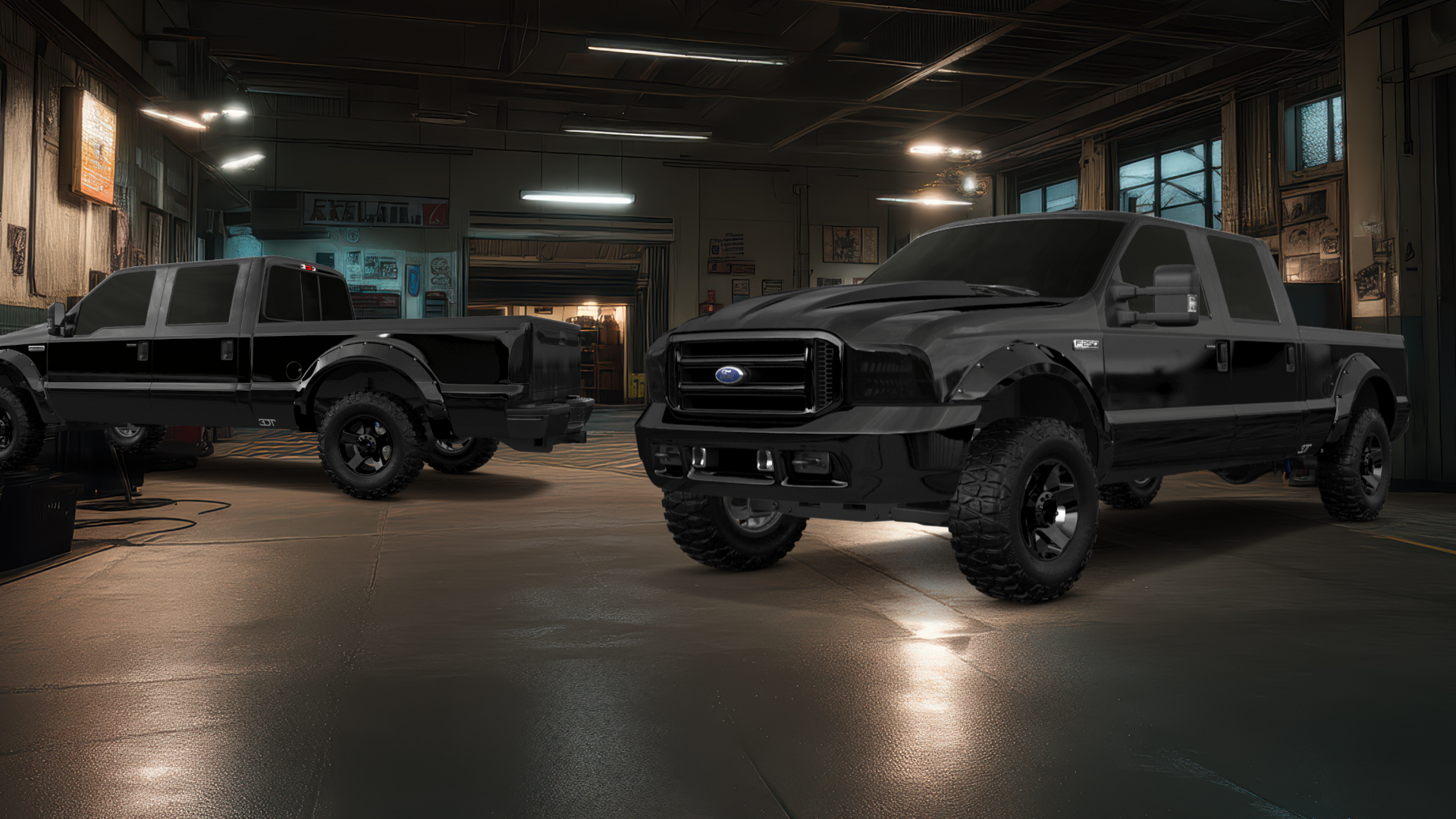 Ford F-250 Crew Cab 4 Door pickup truck 1999 tuning