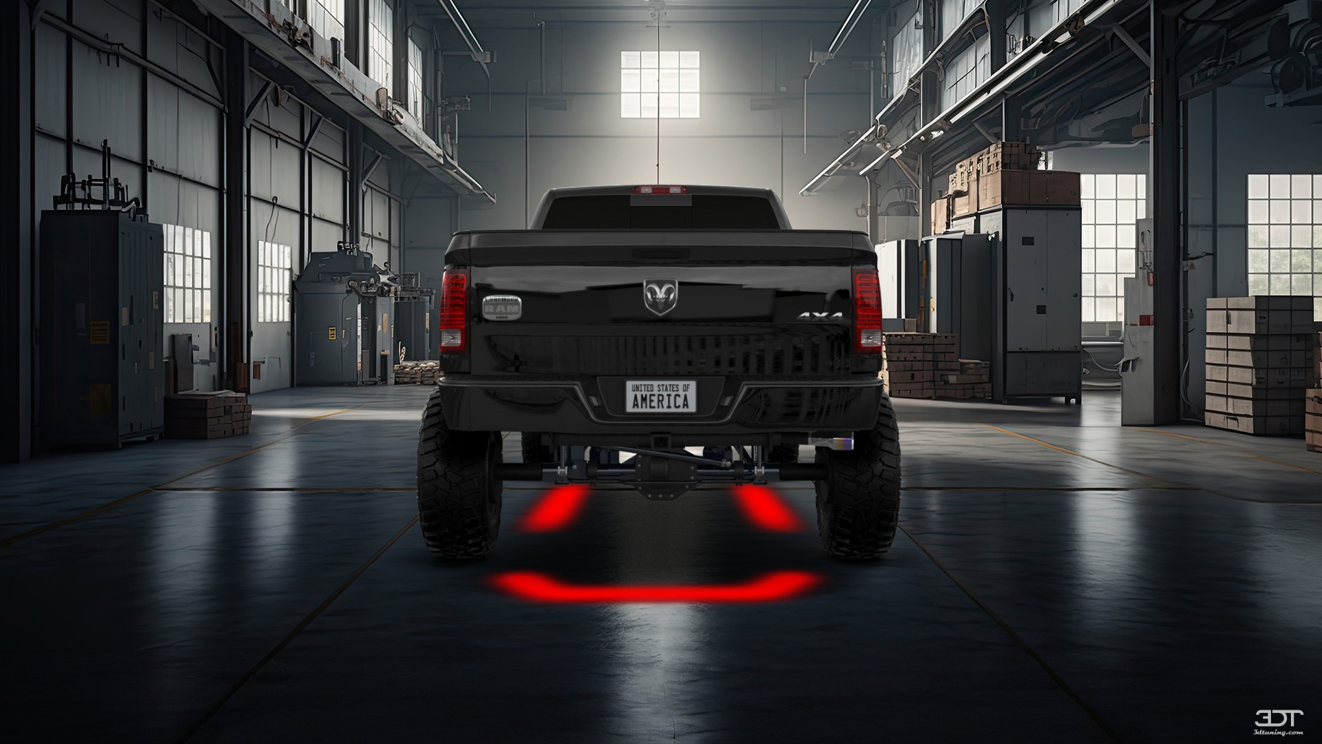 Dodge Ram 2500 Mega Cab 6.4 ft box 4 Door pickup truck 2010
