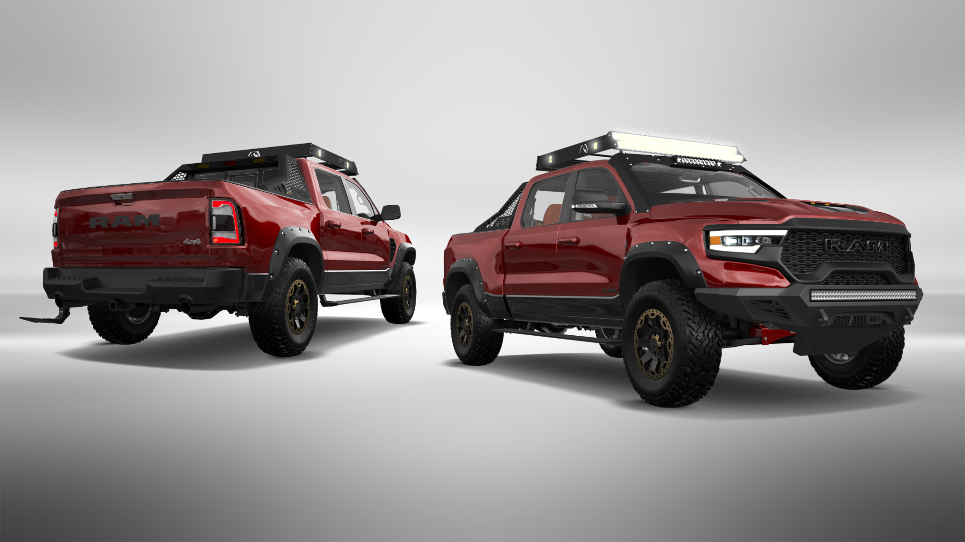 Dodge Ram 1500 TRX 4 Door pickup truck 2021