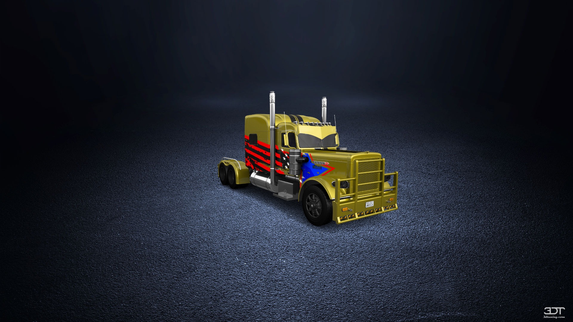 Peterbilt 389 Sleeper Cab Truck 2016