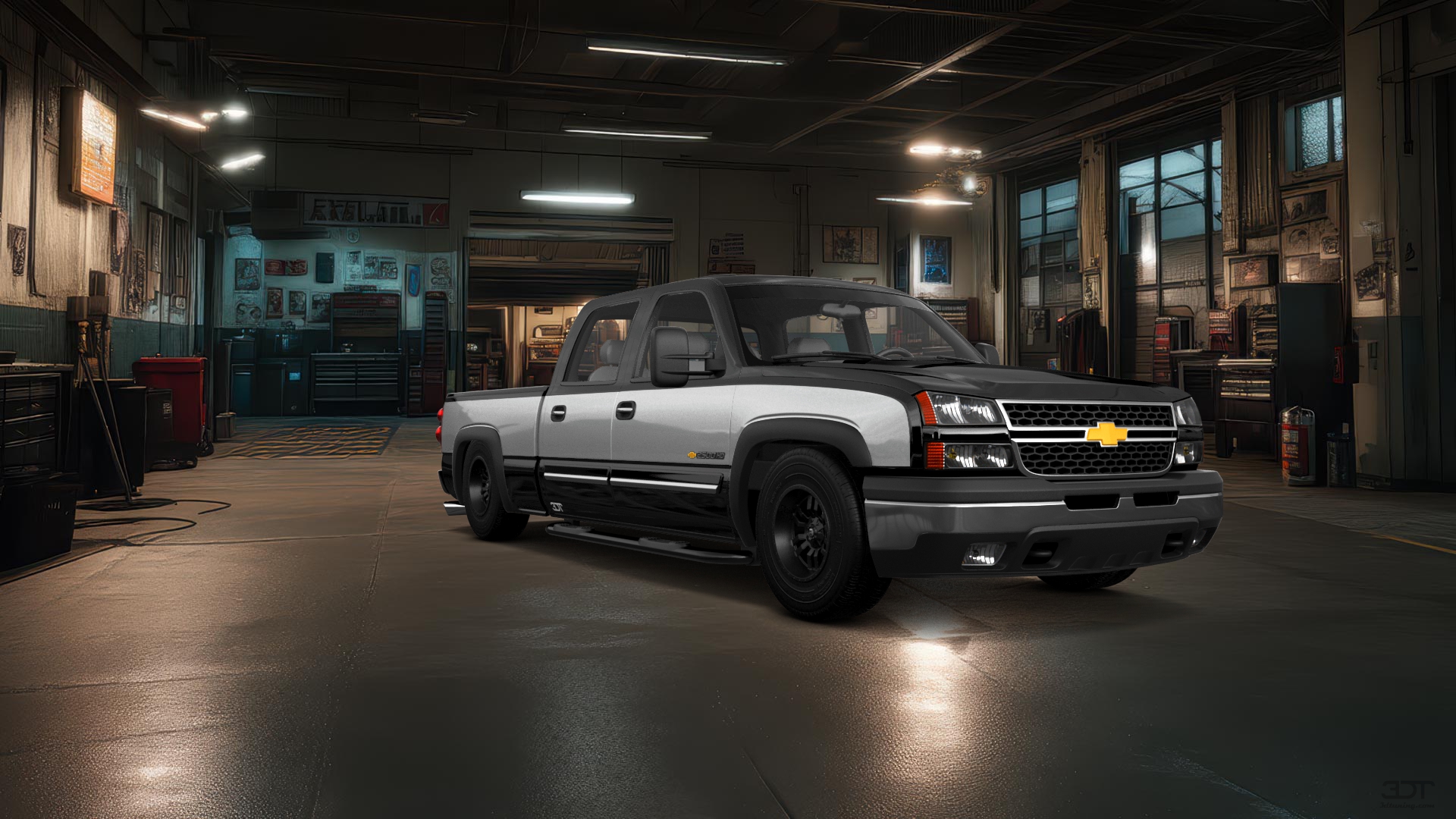 Chevrolet Silverado 2500 HD Long Box 4 Door pickup truck 2002 tuning