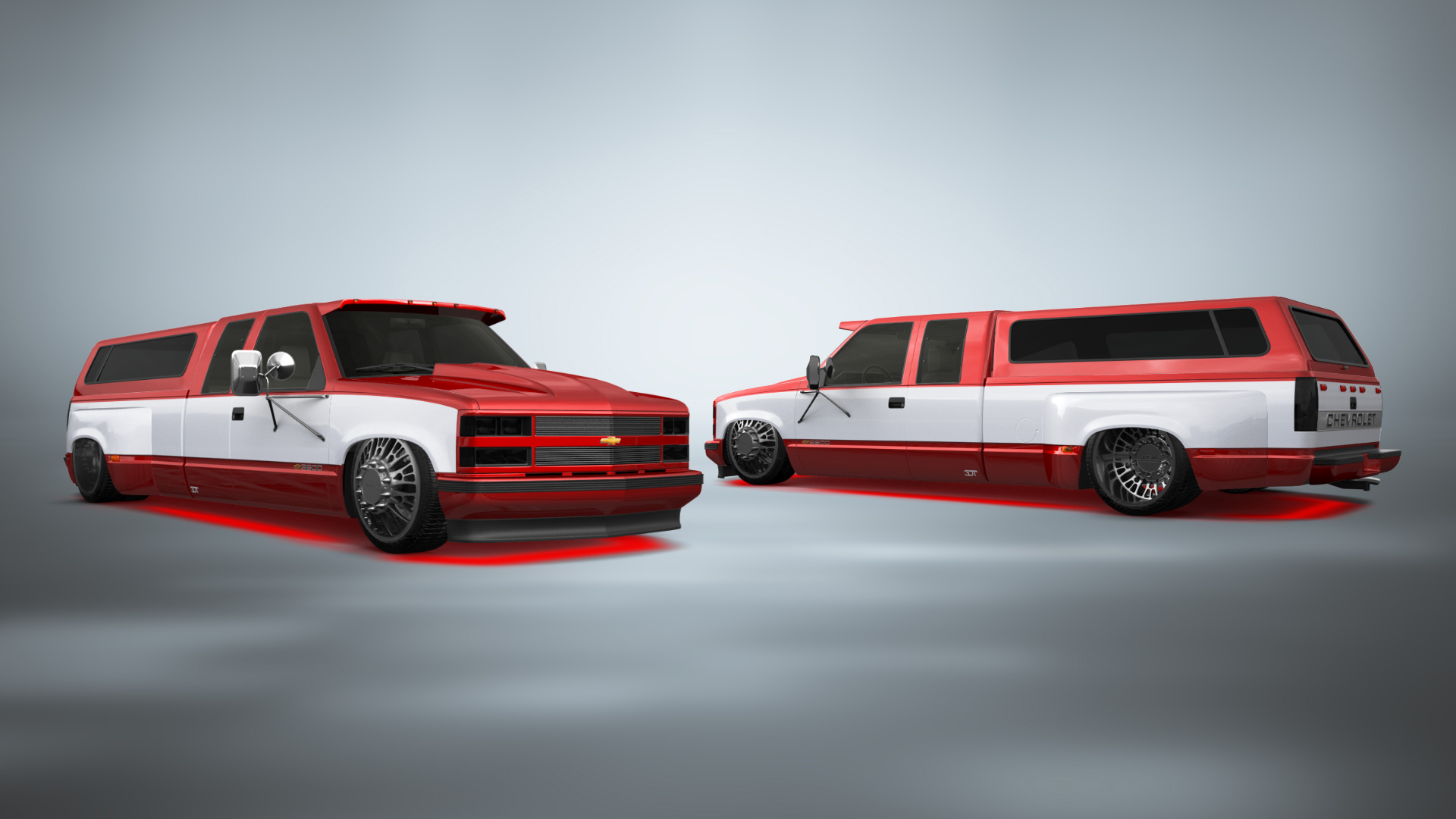 Chevrolet K3500 Extended Cab Pickup Truck 1988 tuning