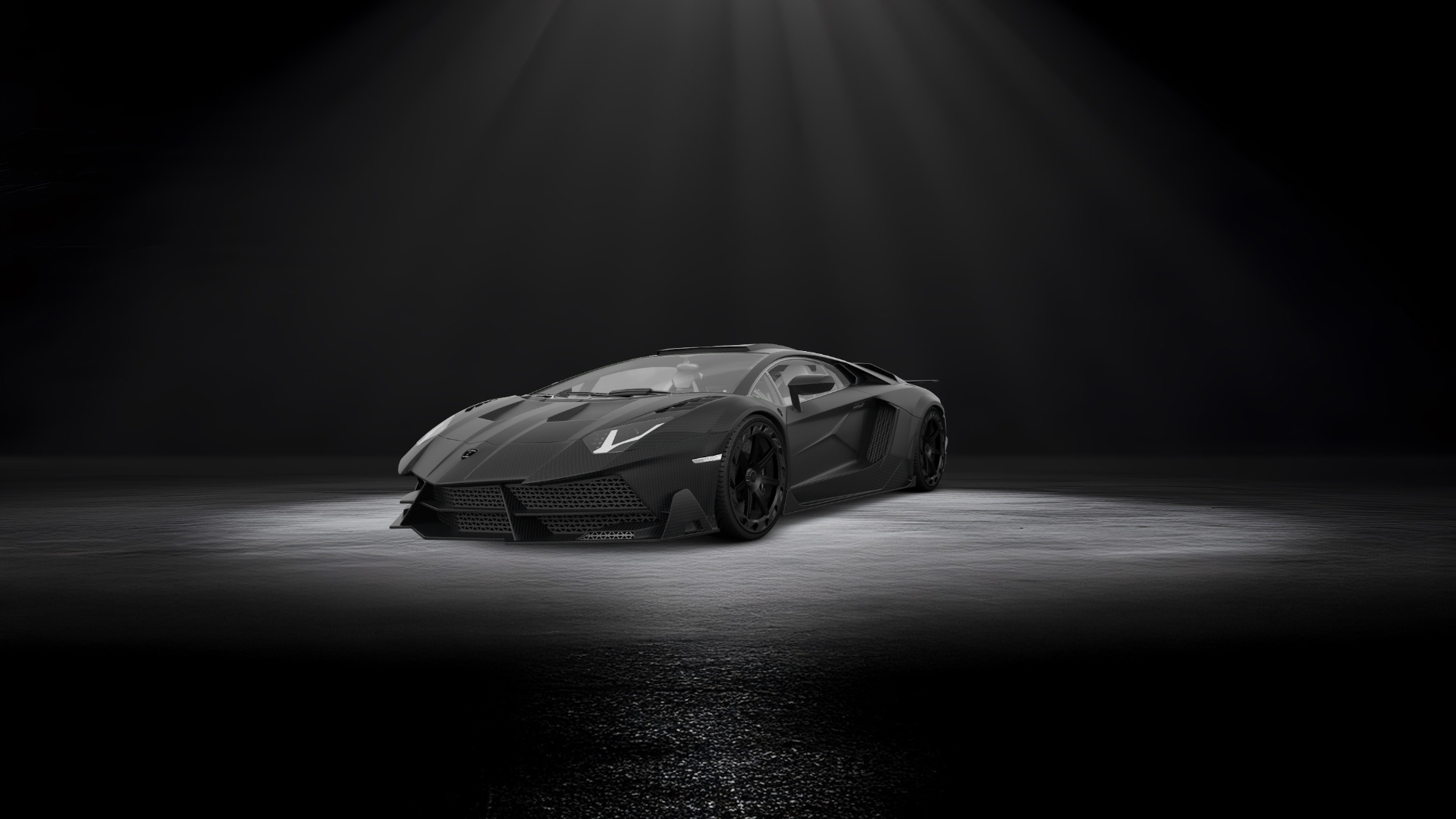 Lamborghini Aventador 2 Door Coupe 2012 tuning