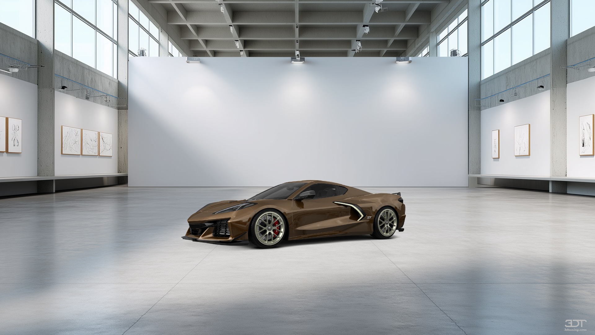Chevrolet Corvette 2 door targa top 2020 tuning