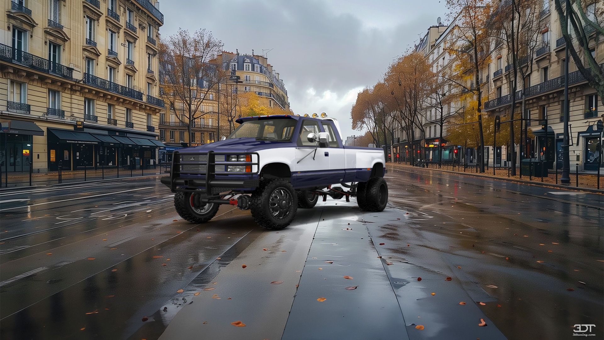 Chevrolet K3500 Extended Cab Pickup Truck 1988 tuning