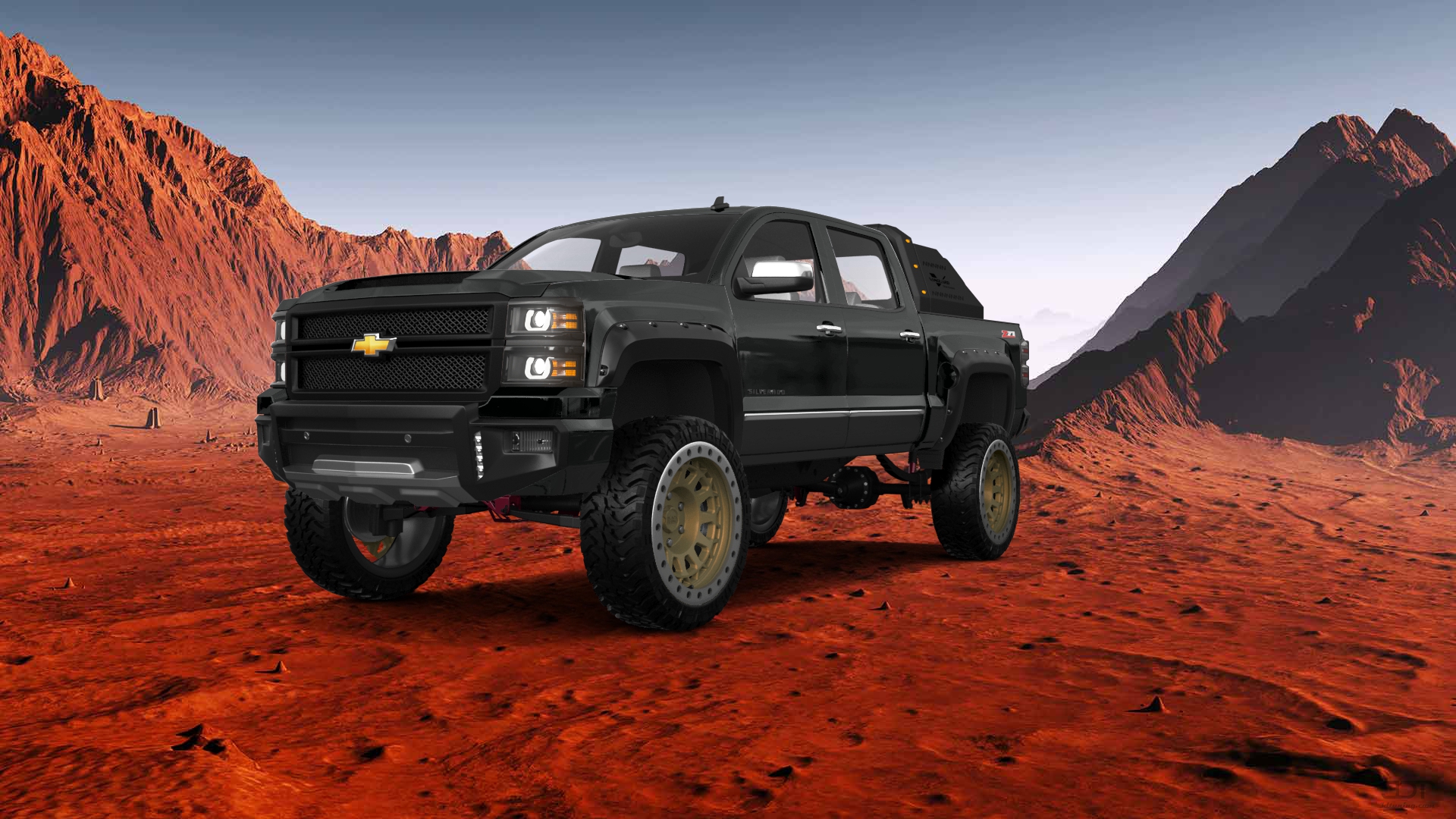 Chevrolet Silverado 1500 4 Door pickup truck 2014