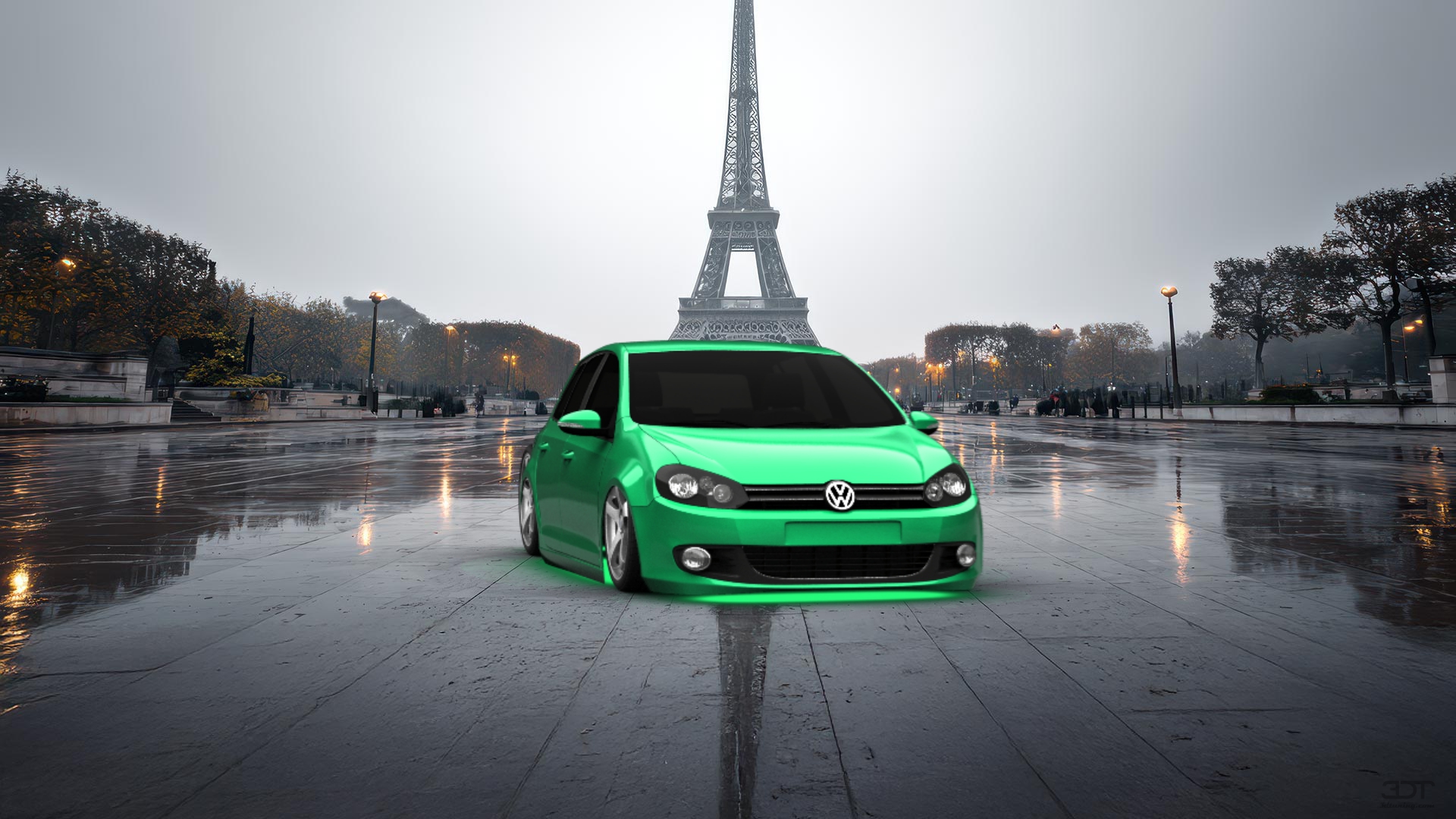 Volkswagen Golf 6 5 Door Hatchback 2011 tuning
