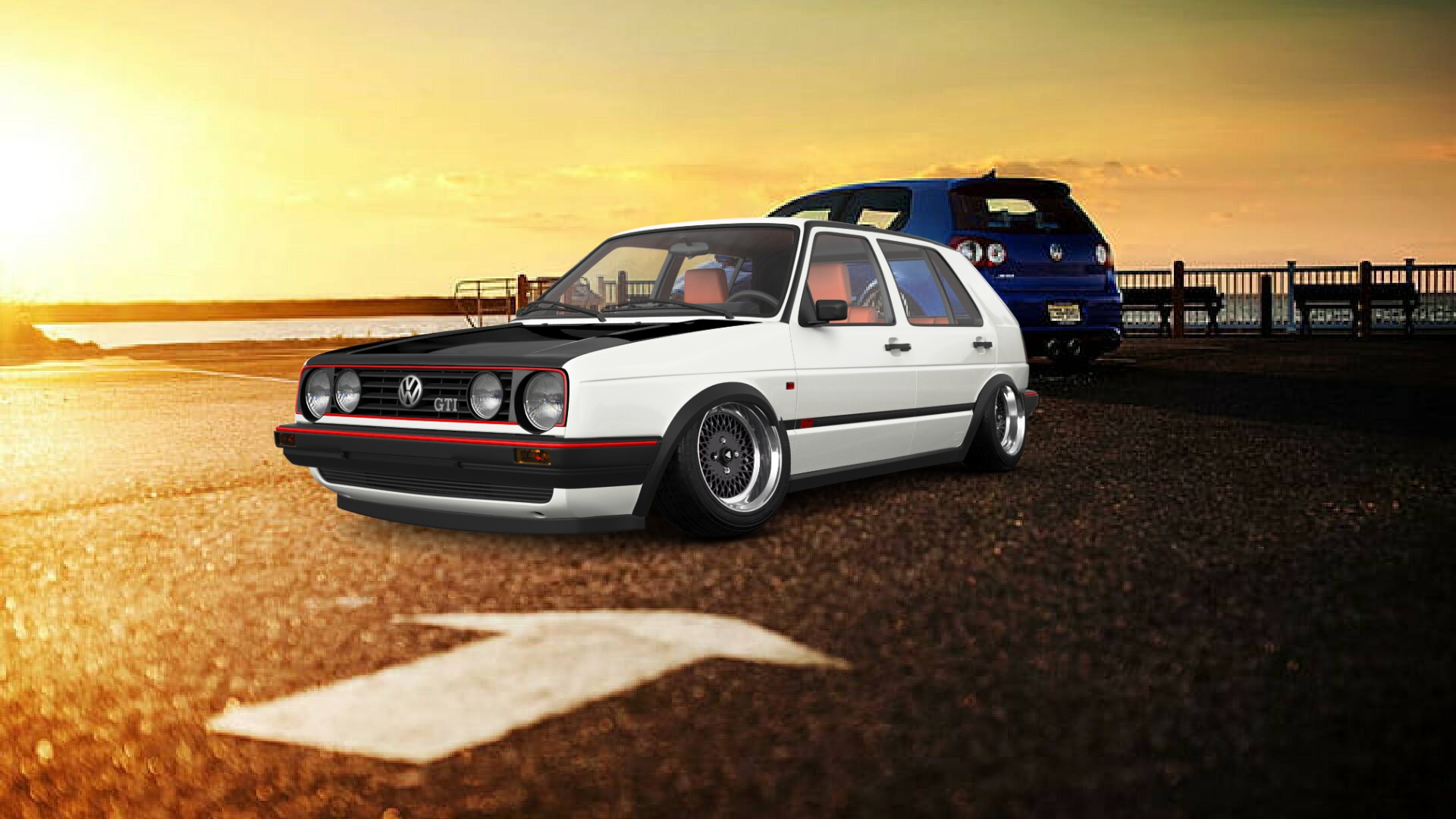 Volkswagen Golf Mk2 5 Door Hatchback 1983 tuning