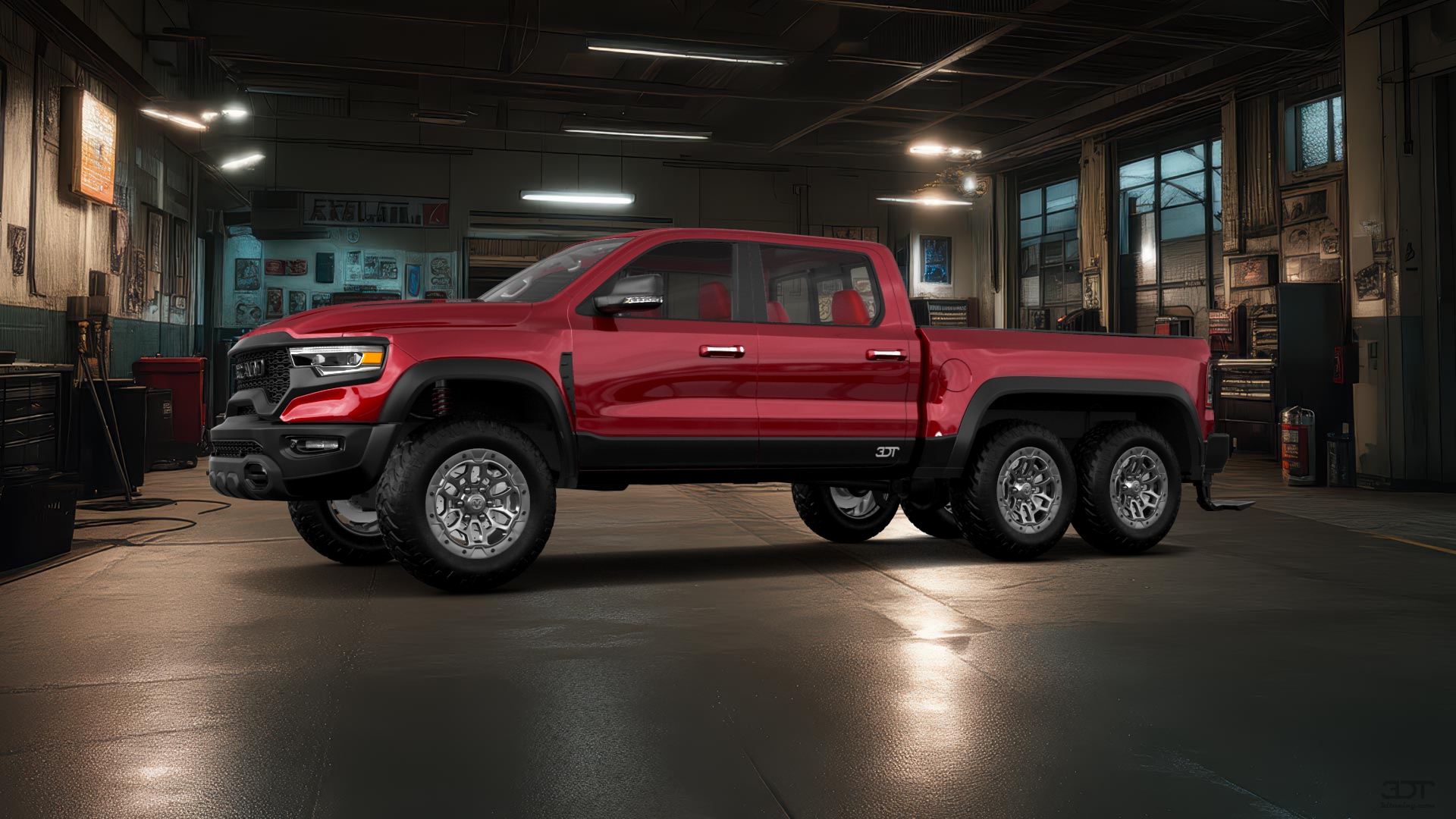 Dodge Ram Hennessey Mammoth 6X6 Truck 2021 tuning