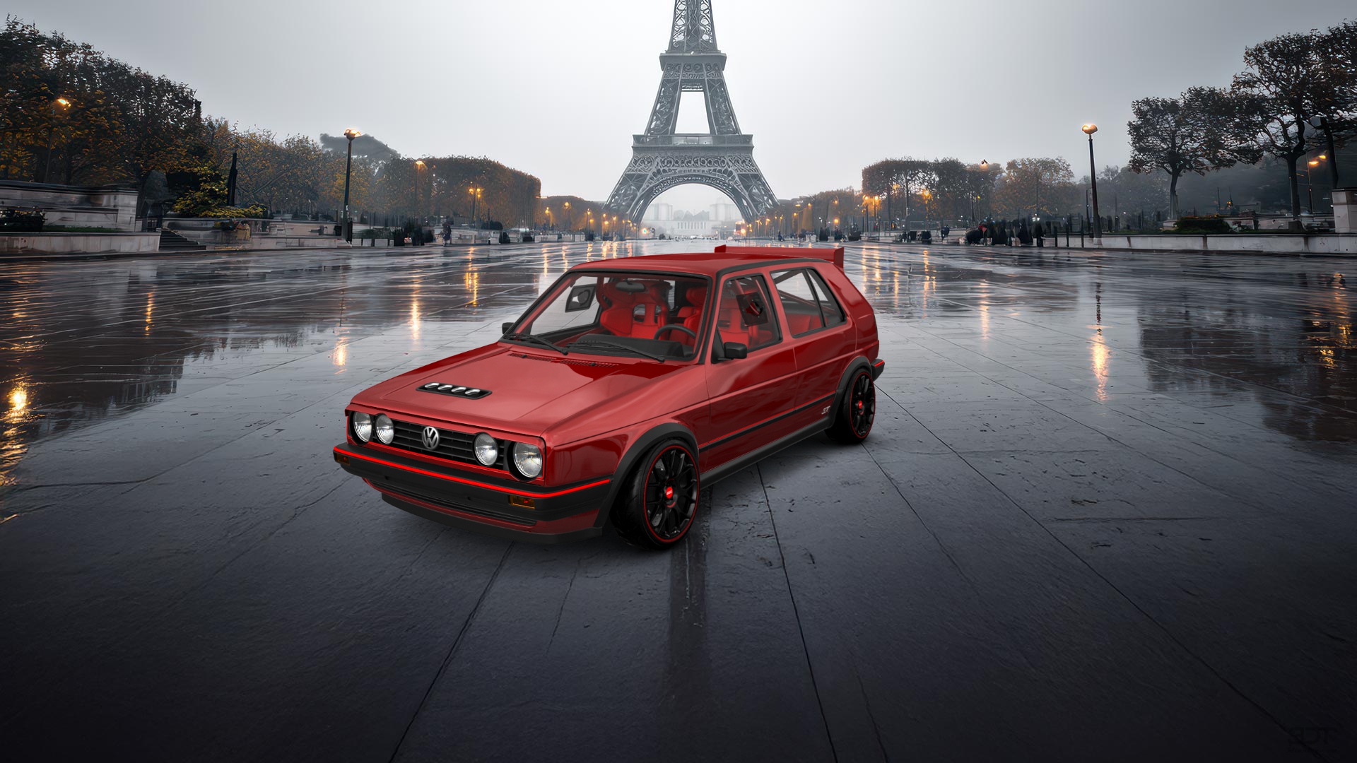 Volkswagen Golf Mk2 5 Door Hatchback 1983 tuning