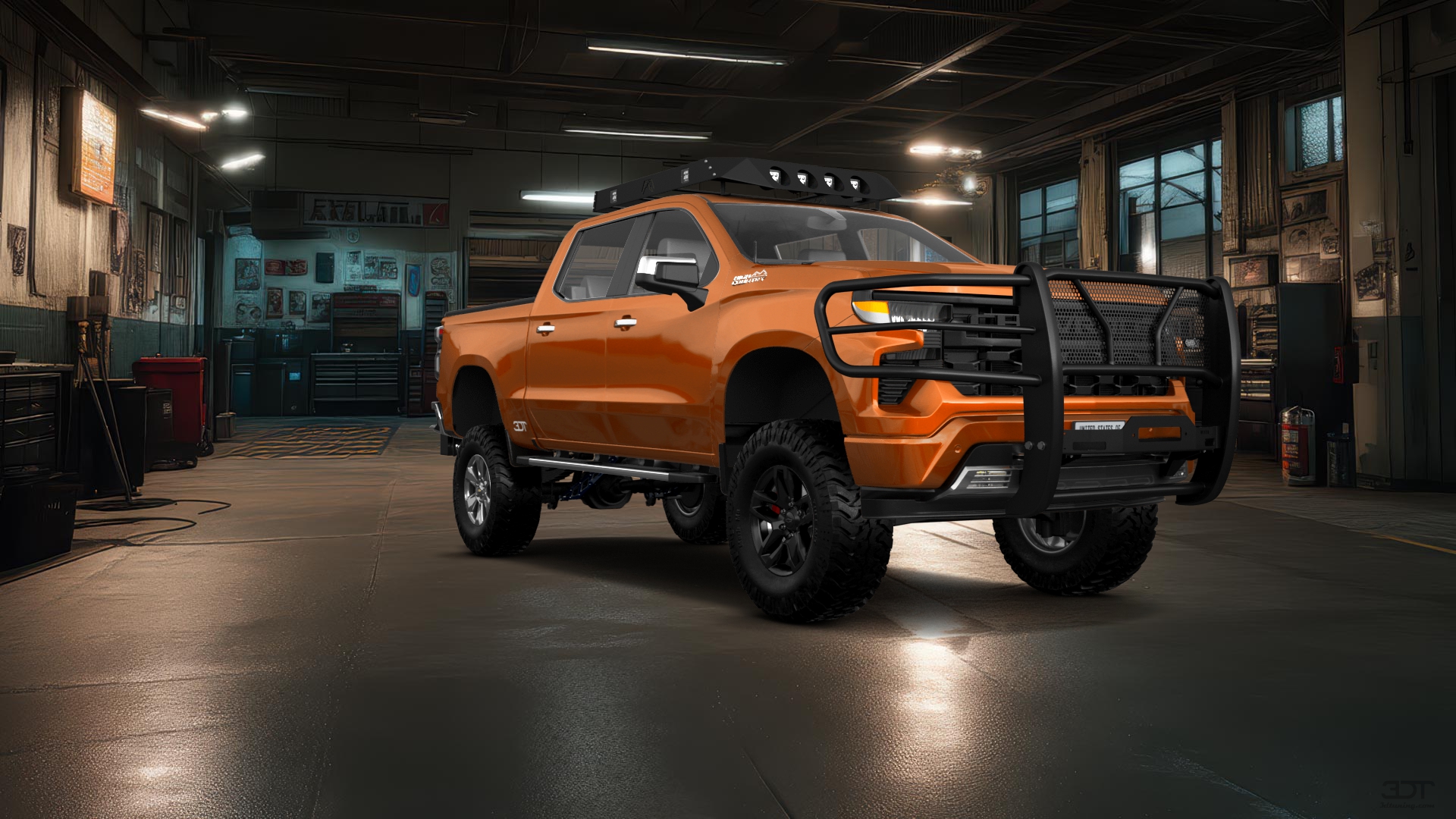 Chevrolet Silverado 1500 Crew Cab 5.8 ft box 4 Door pickup truck 2023 tuning