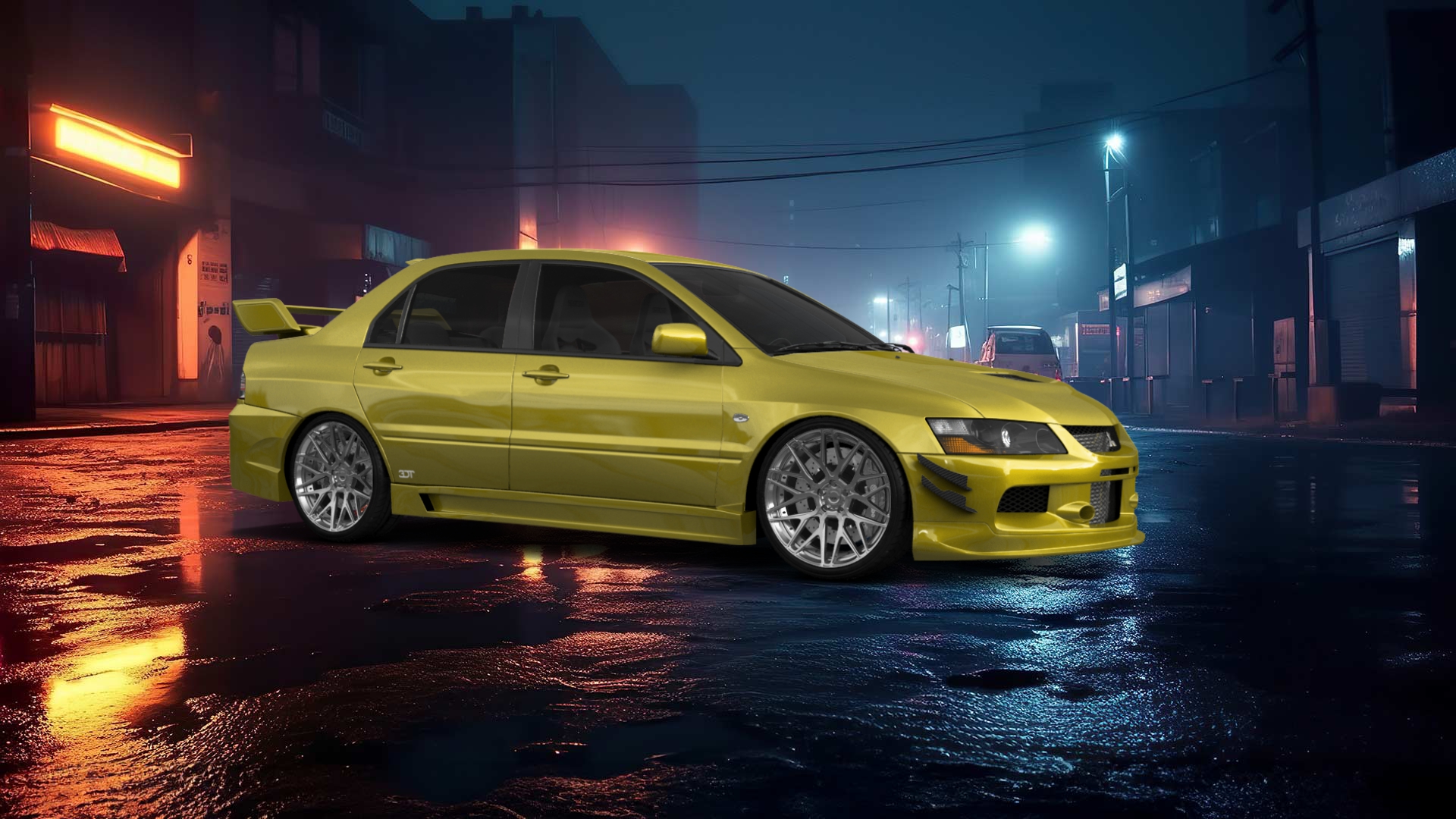 Mitsubishi Lancer Evo IX 4 Door Saloon 2005 tuning