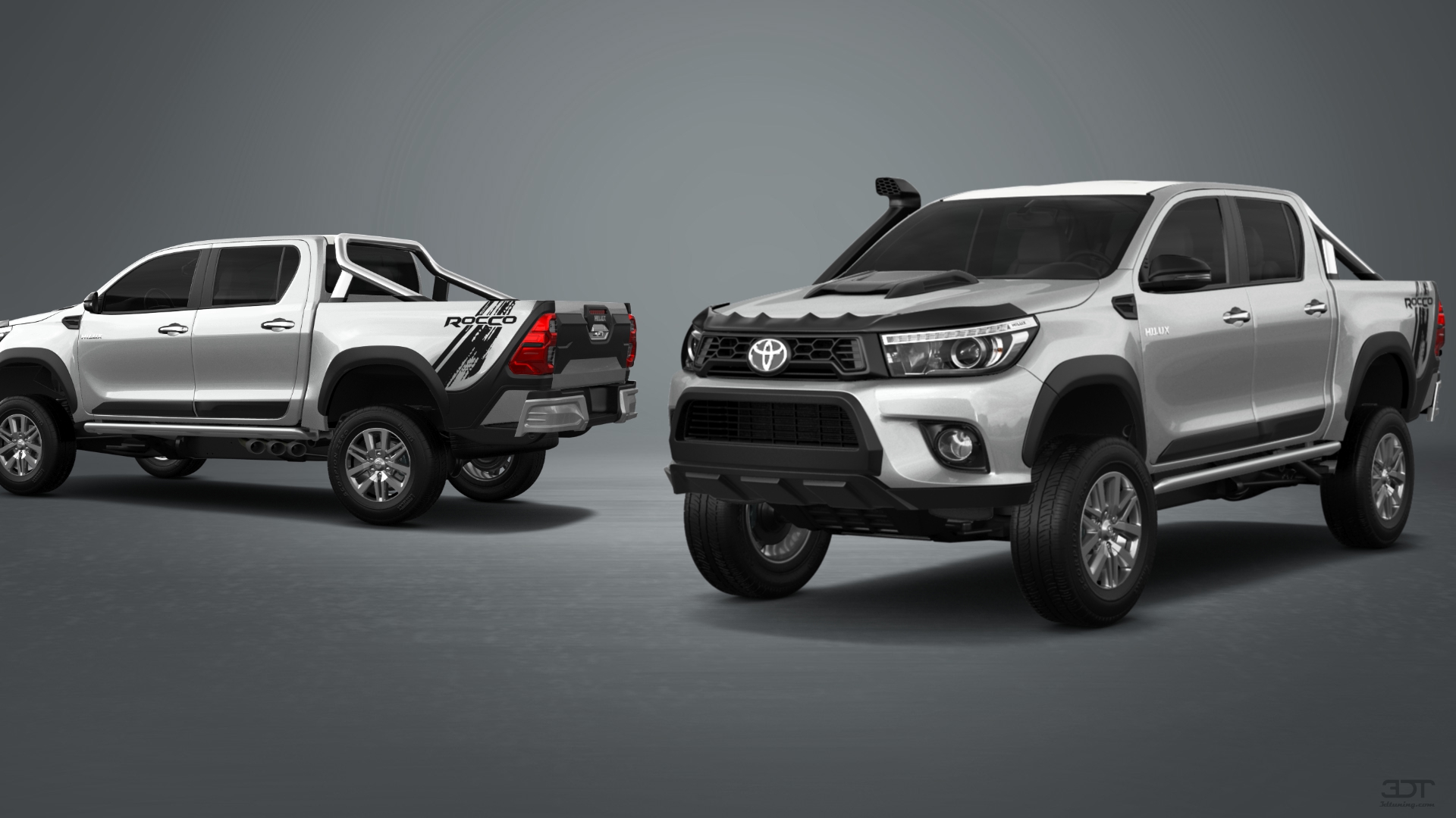 Toyota Hilux Double Cab 4 Door pickup truck 2015 tuning