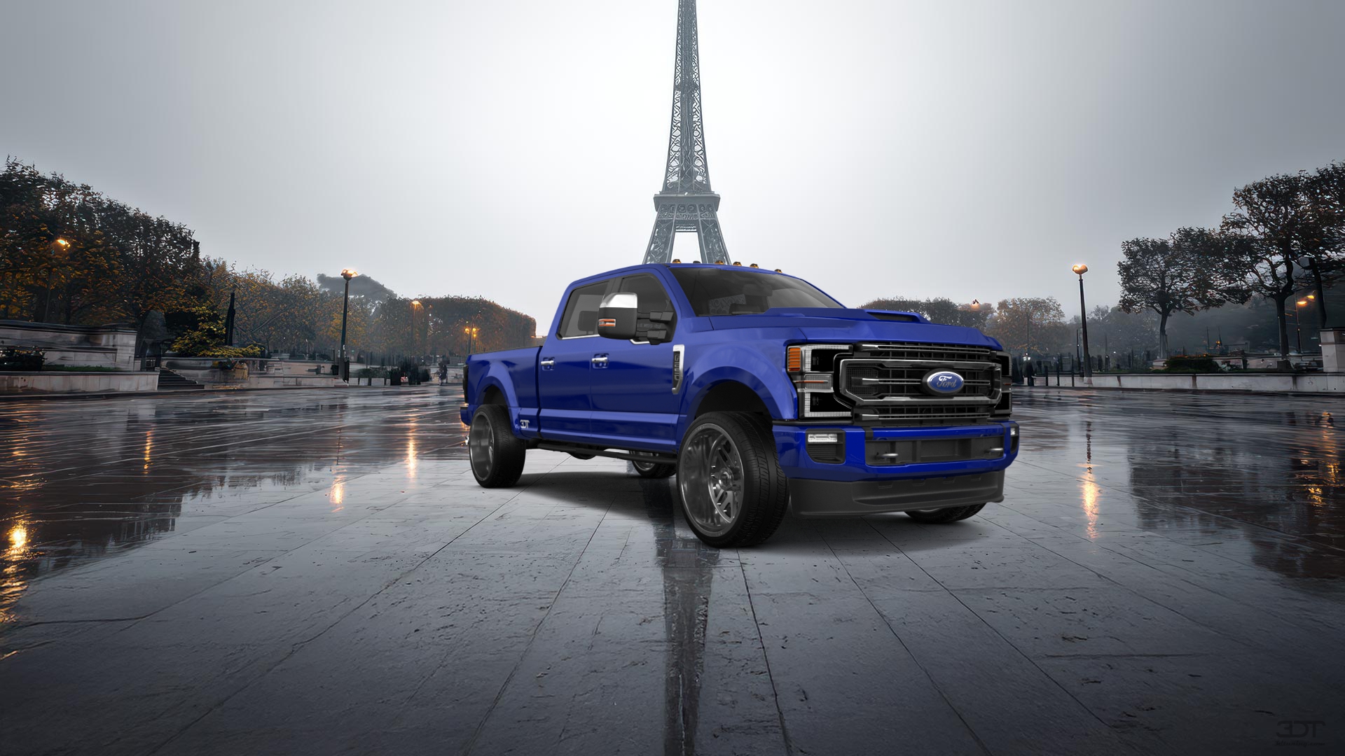 Ford F-250 4 Door pickup truck 2021 tuning