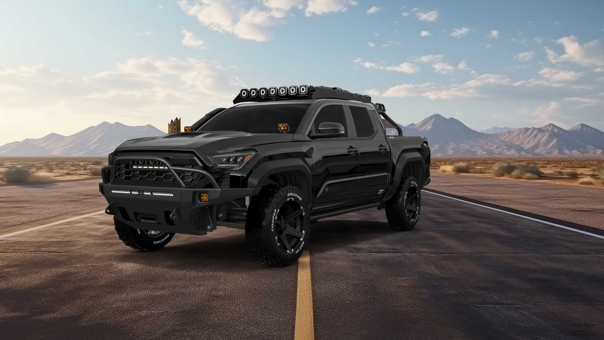 Toyota Tacoma Crew Cab 4 Door pickup truck 2024 tuning