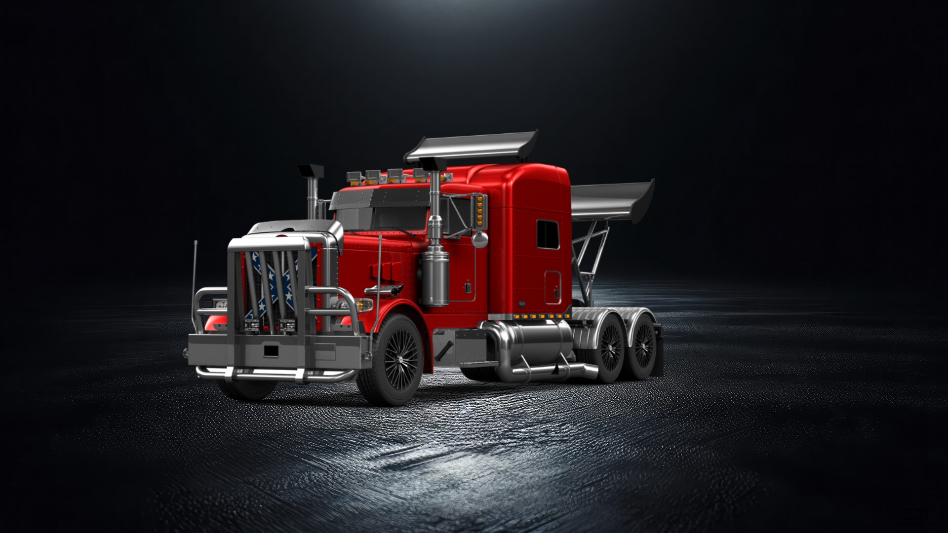 Peterbilt 359 Truck 1987