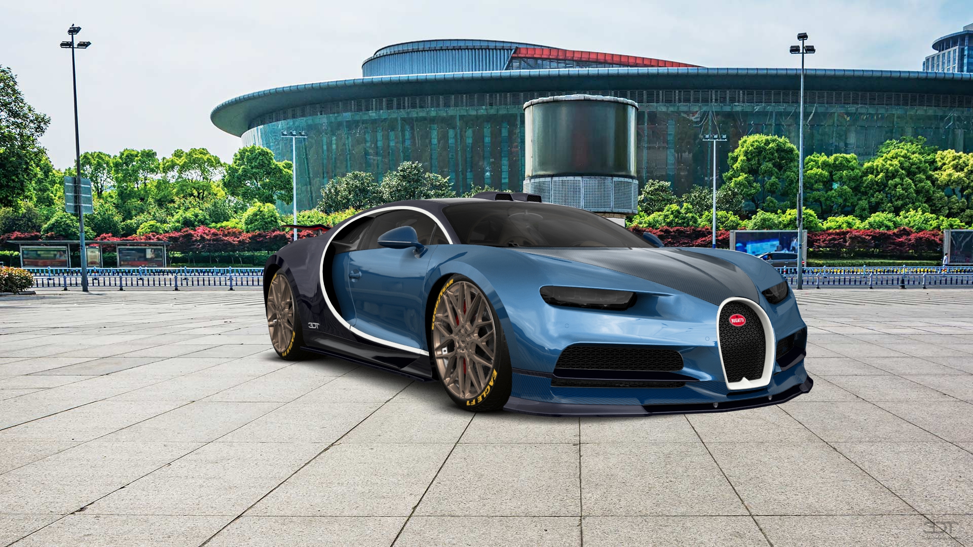 Bugatti Chiron 2 Door Coupe 2016