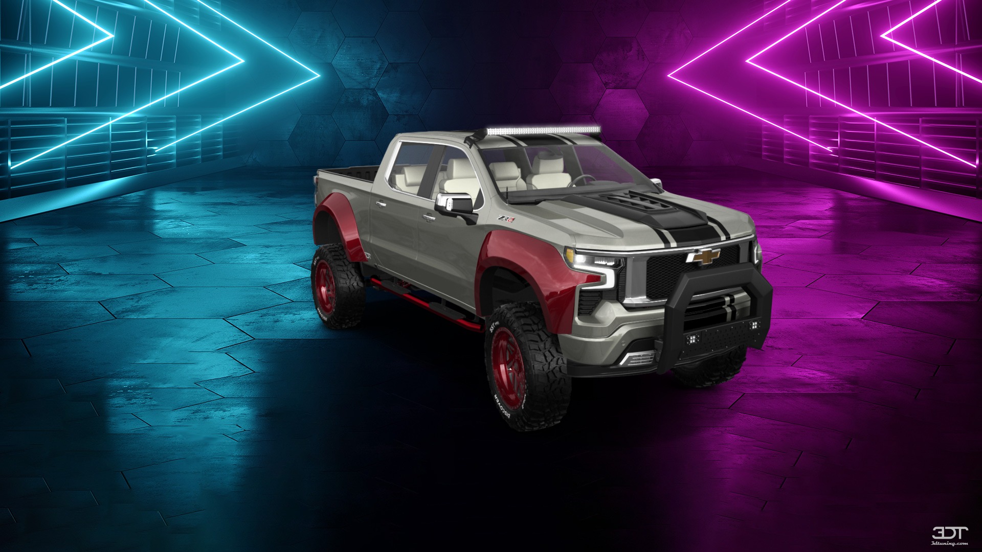 Chevrolet Silverado 1500 Crew Cab 5.8 ft box 4 Door pickup truck 2023 tuning