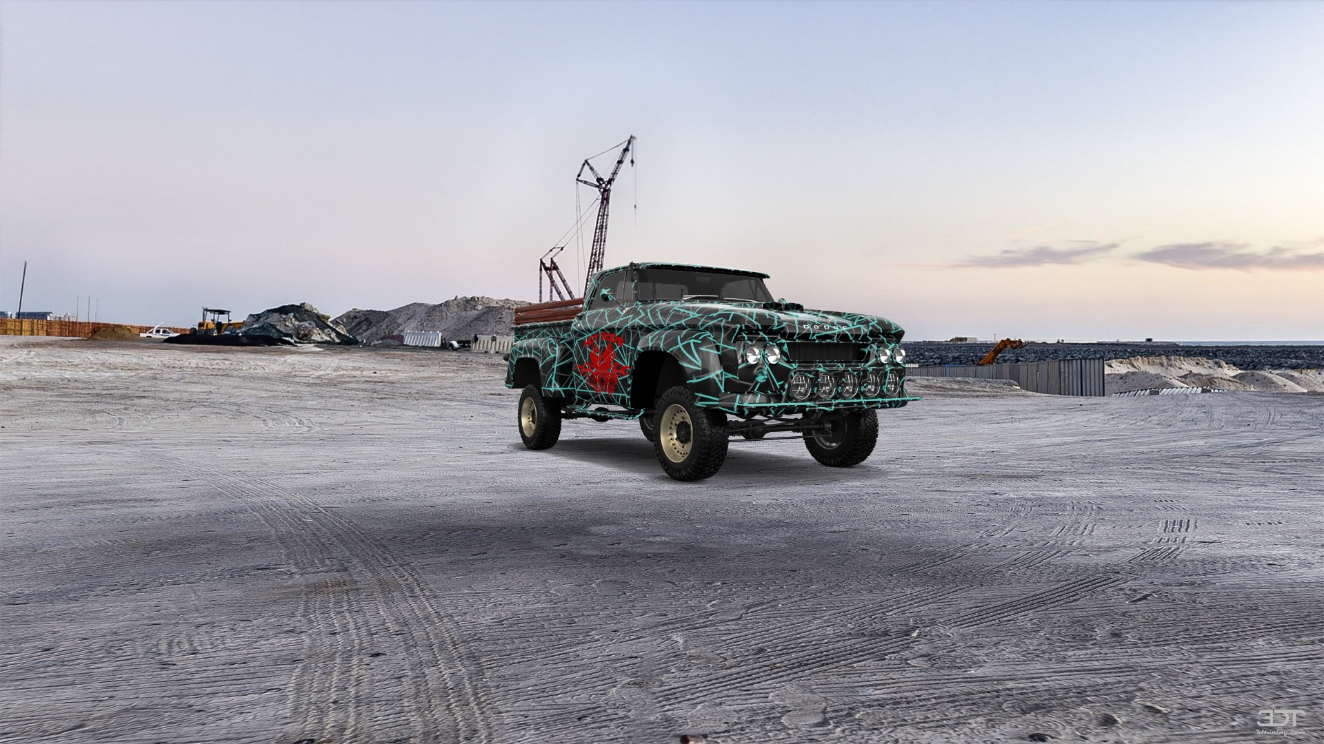 Dodge D-100 Stepside 2 Door pickup truck 1961