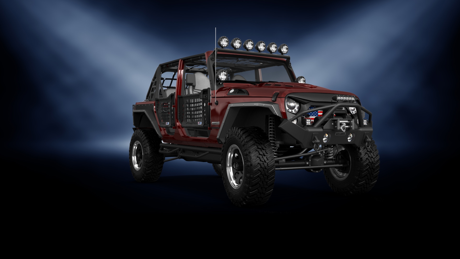 Jeep Wrangler Unlimited JK Rubicon Recon 4 Door SUV 2017 tuning