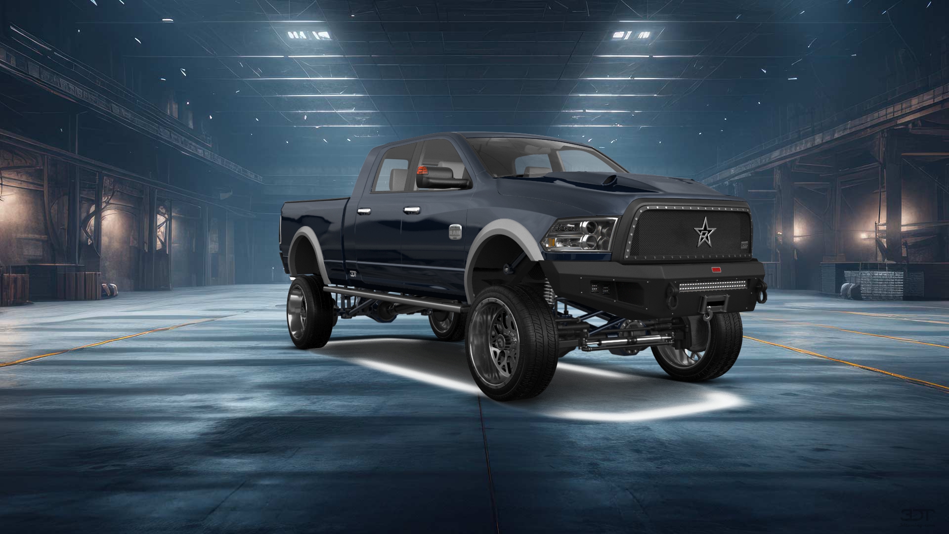 Dodge Ram 2500 Mega Cab 6.4 ft box 4 Door pickup truck 2010