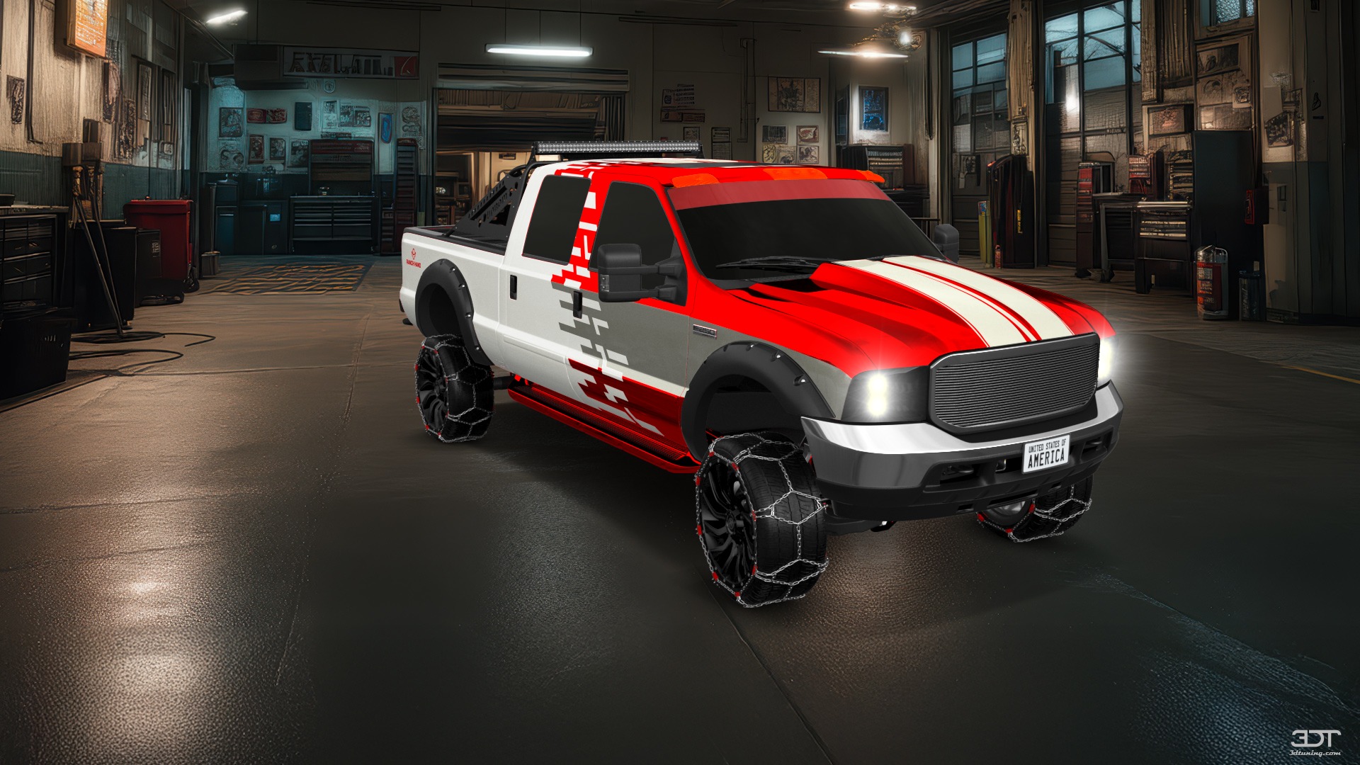 Ford F-250 Crew Cab 4 Door pickup truck 1999 tuning