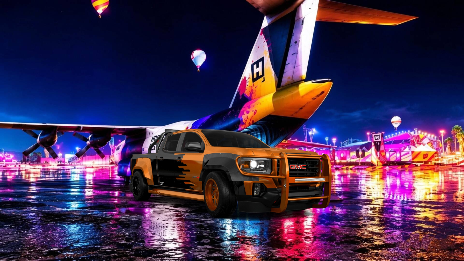 GMC Canyon Crew Cab 4 Door pickup truck 2021 tuning