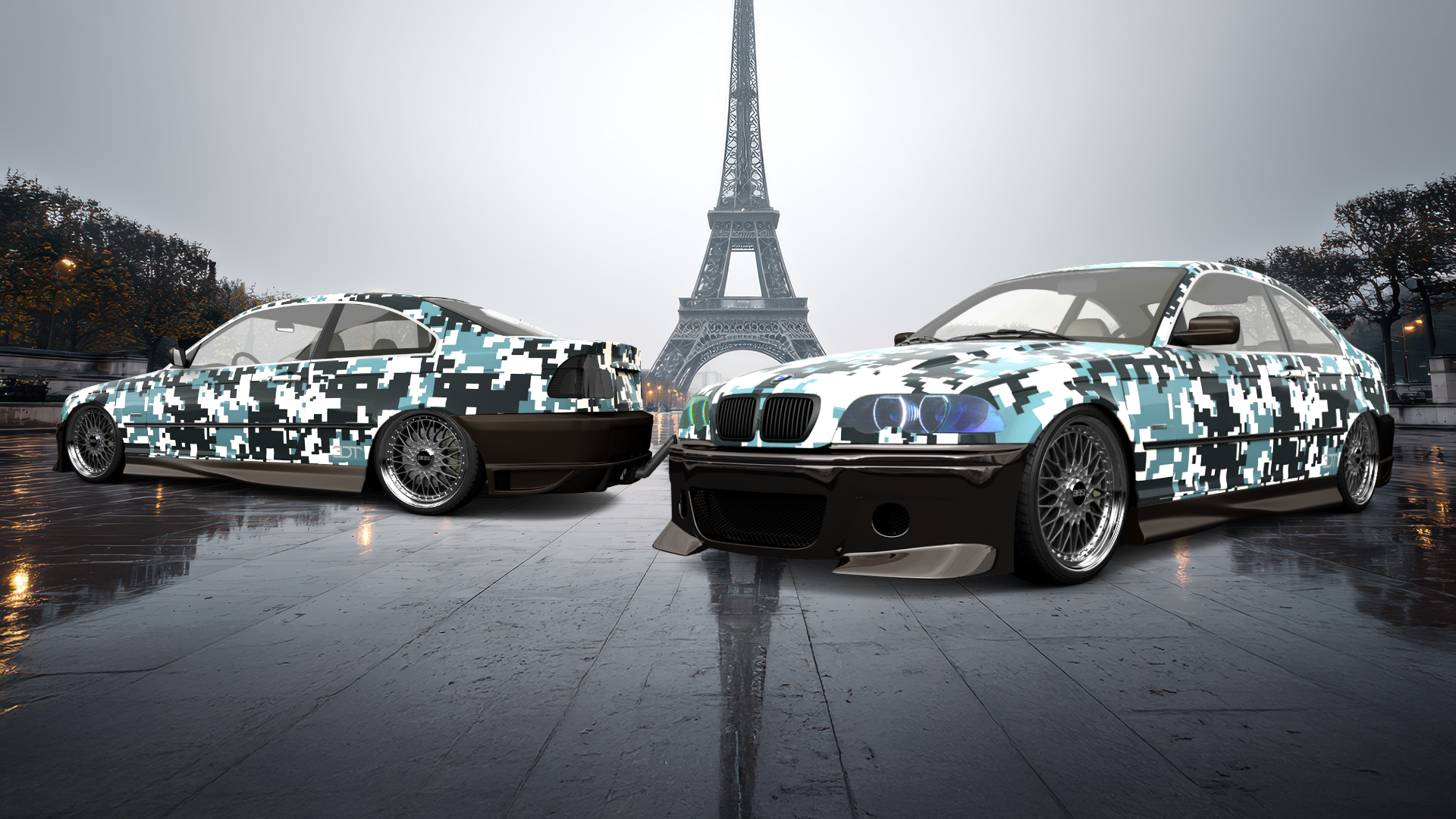 BMW 3 Series 2 Door Coupe 2001 tuning