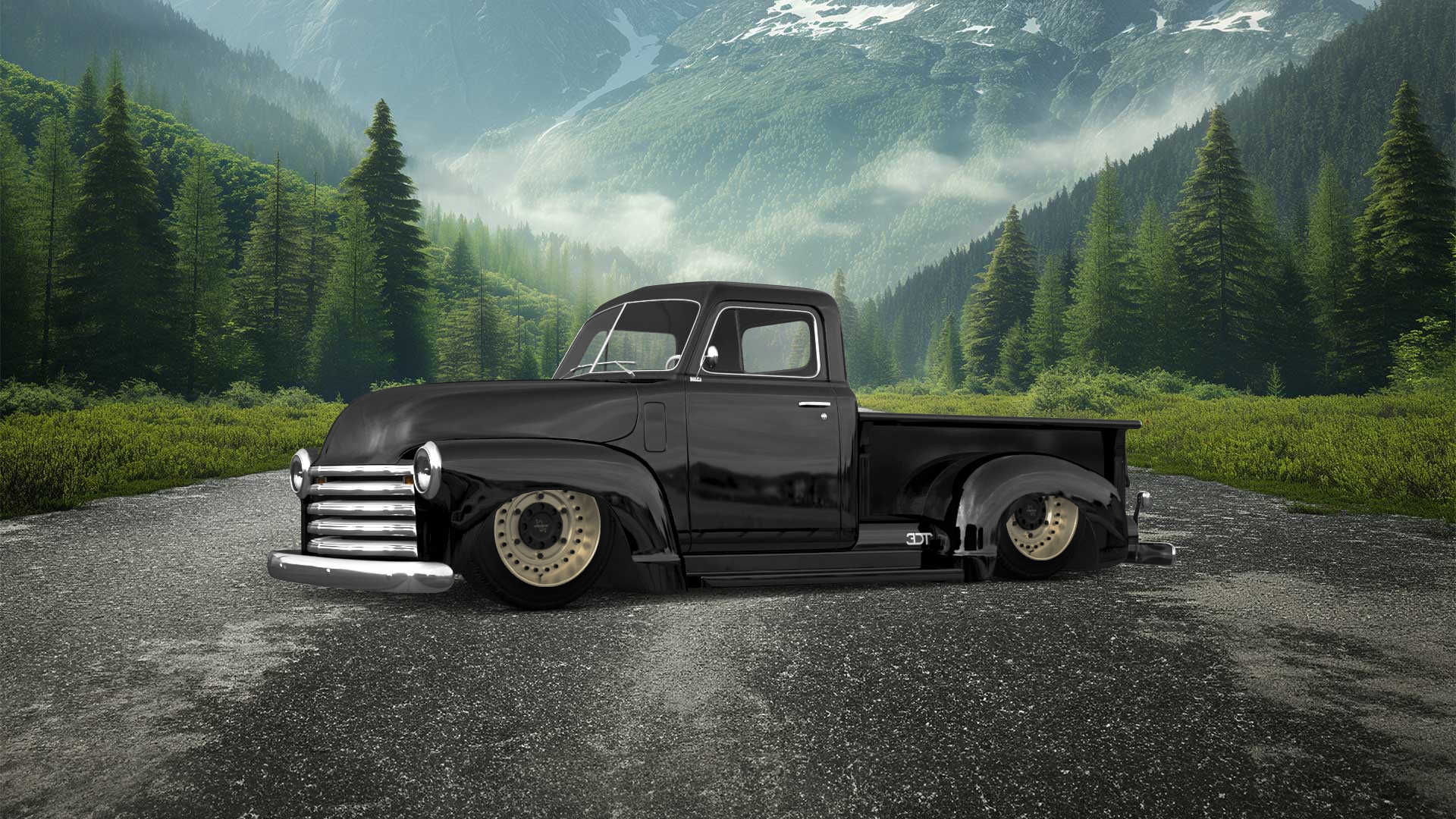 Chevrolet 3100 2 Door pickup truck 1950 tuning
