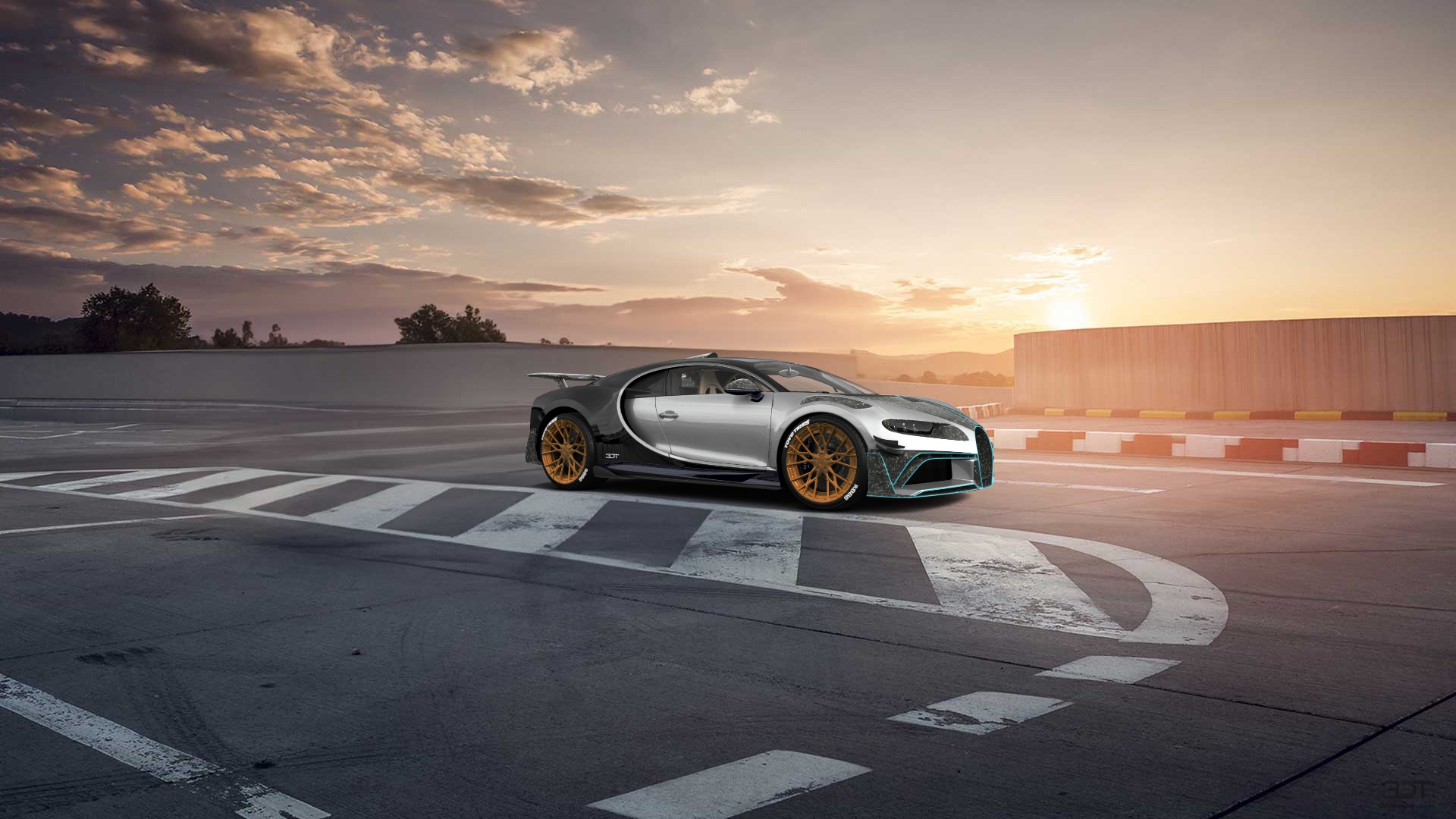 Bugatti Chiron 2 Door Coupe 2016