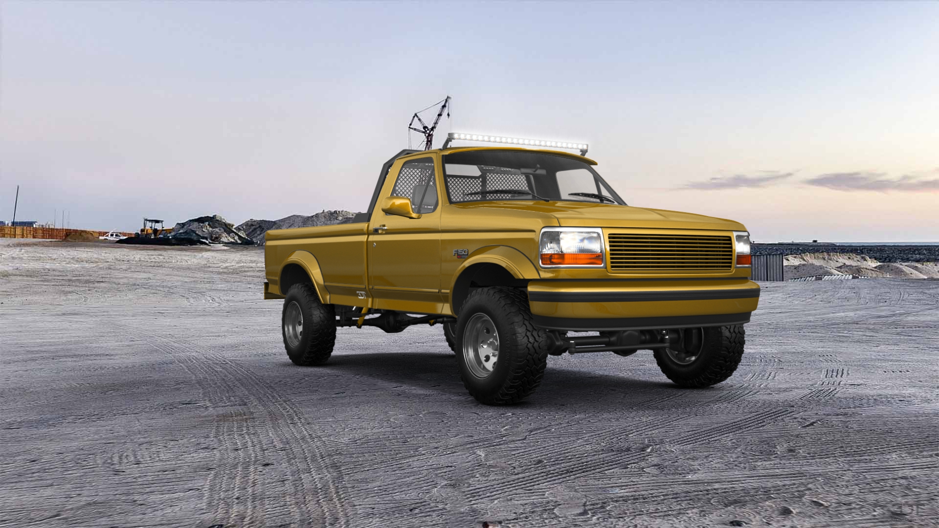 Ford F-150 Regular Cab 2 Door pickup truck 1992 tuning