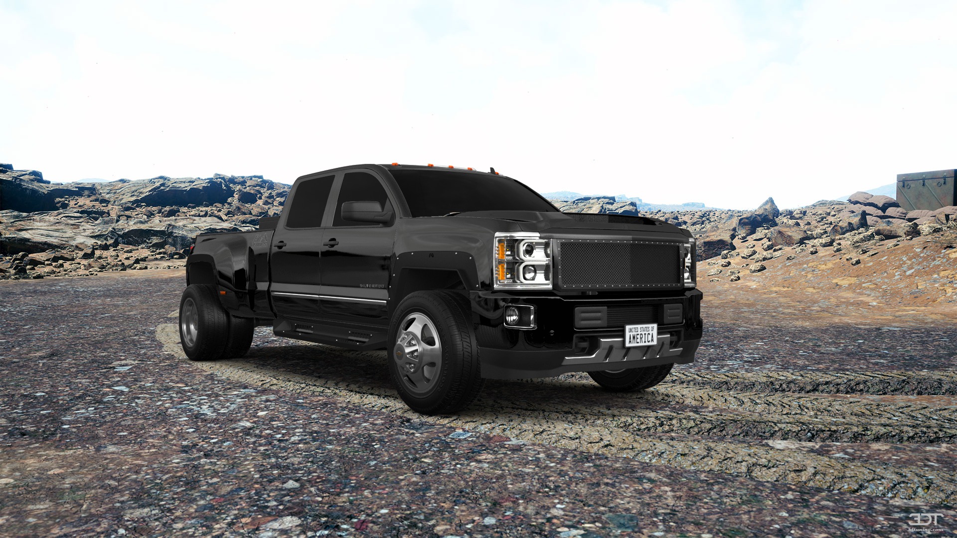 Chevrolet Silverado 3500 4 Door pickup truck 2015