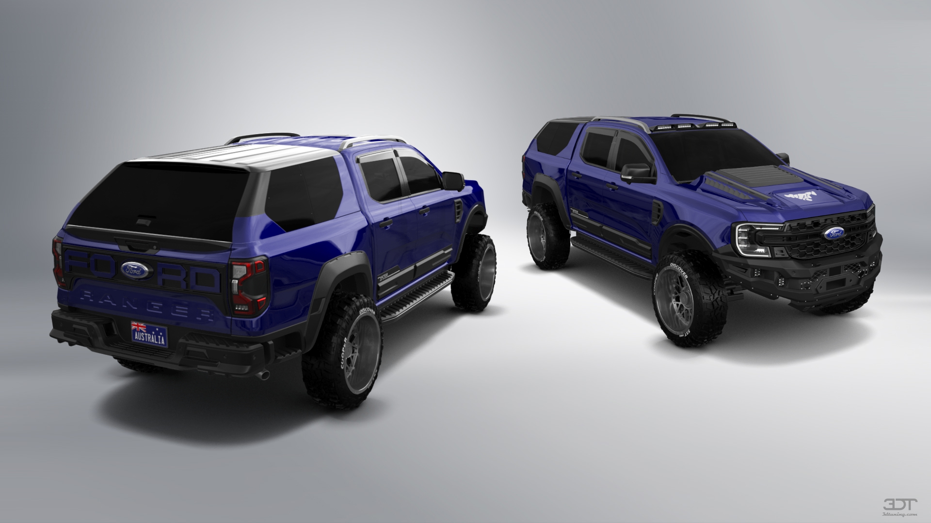 Ford Ranger 4 Door pickup truck 2022 tuning