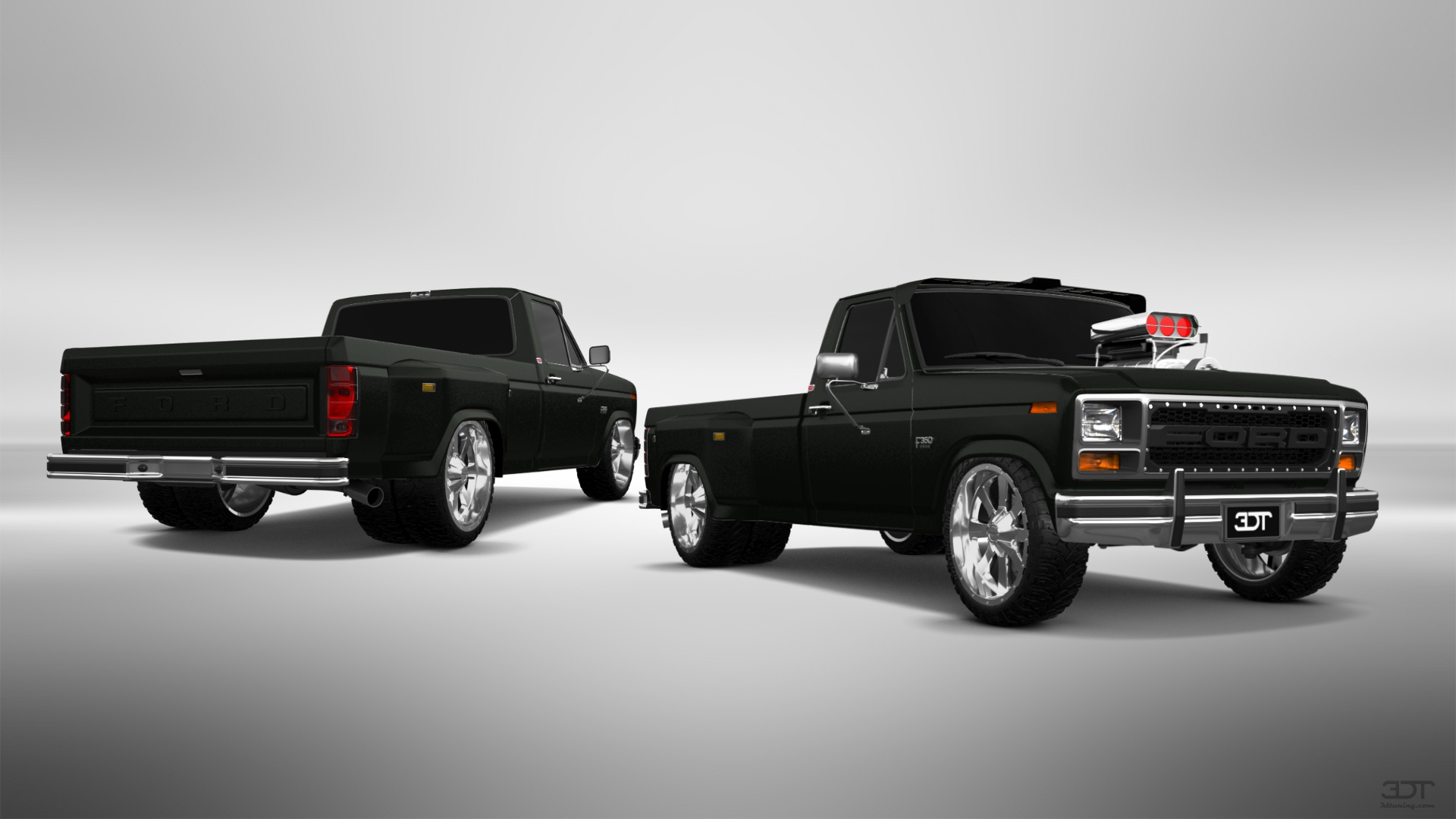 Ford F-350 Dually Regular Cab 2 Door pickup truck 1980 tuning