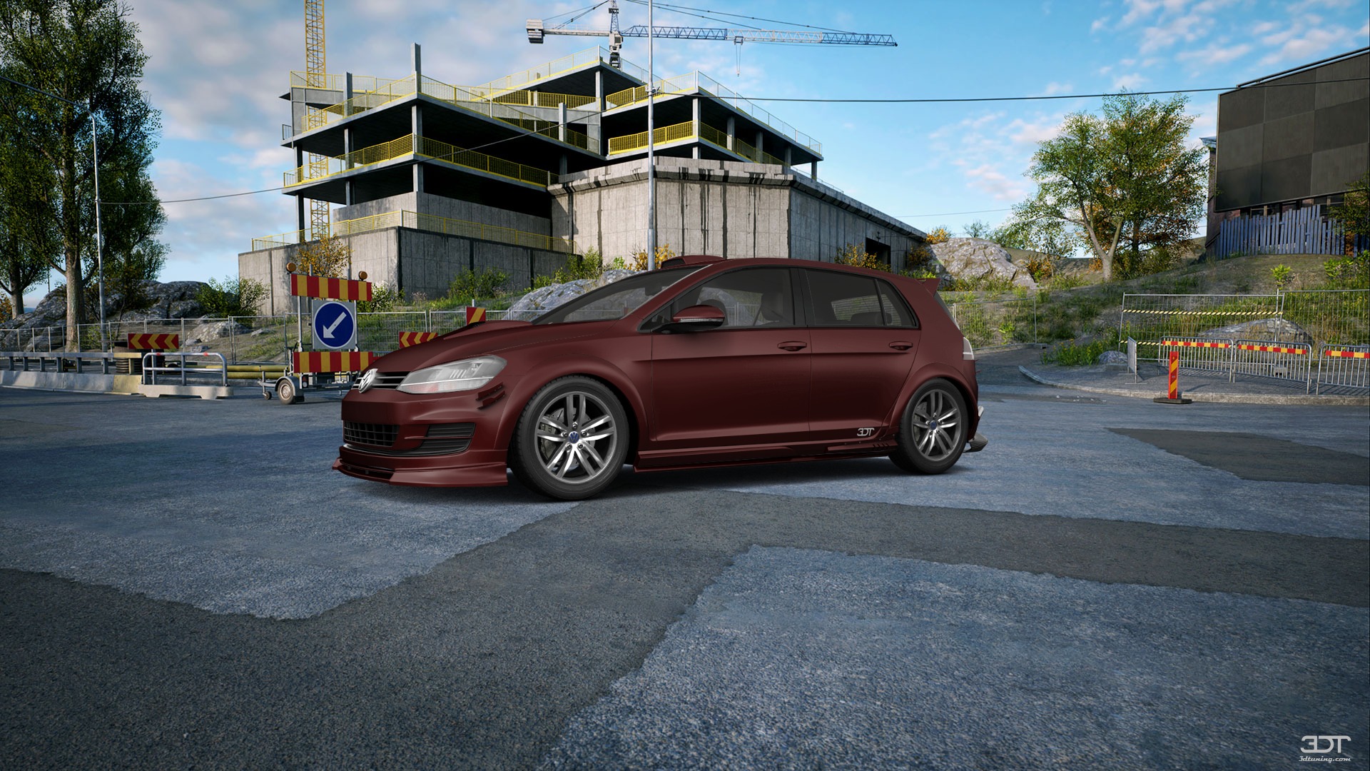 Volkswagen Golf 7 5 Door Hatchback 2013 tuning