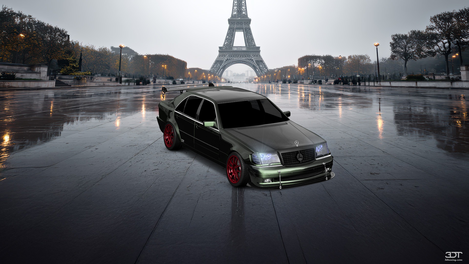 Mercedes S Class Sedan 1992 tuning