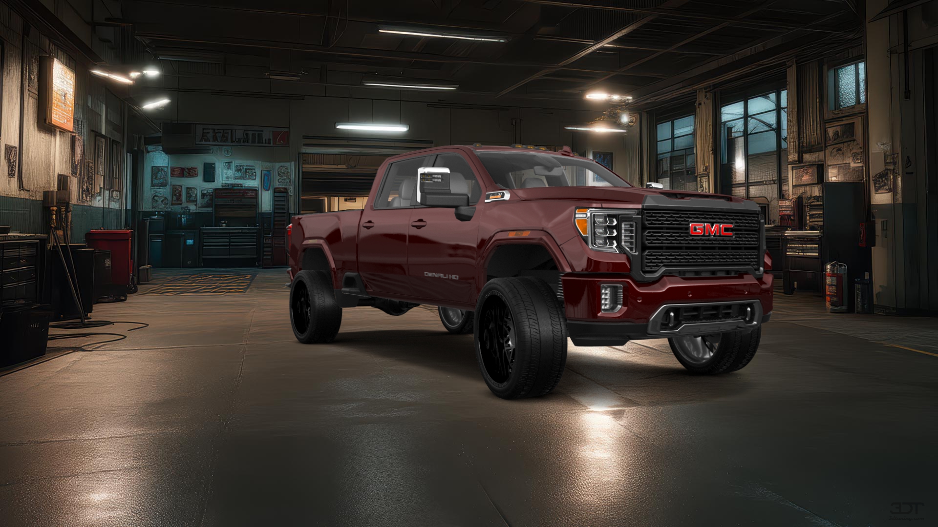 GMC Sierra 2500 HD 4 Door pickup truck 2020 tuning