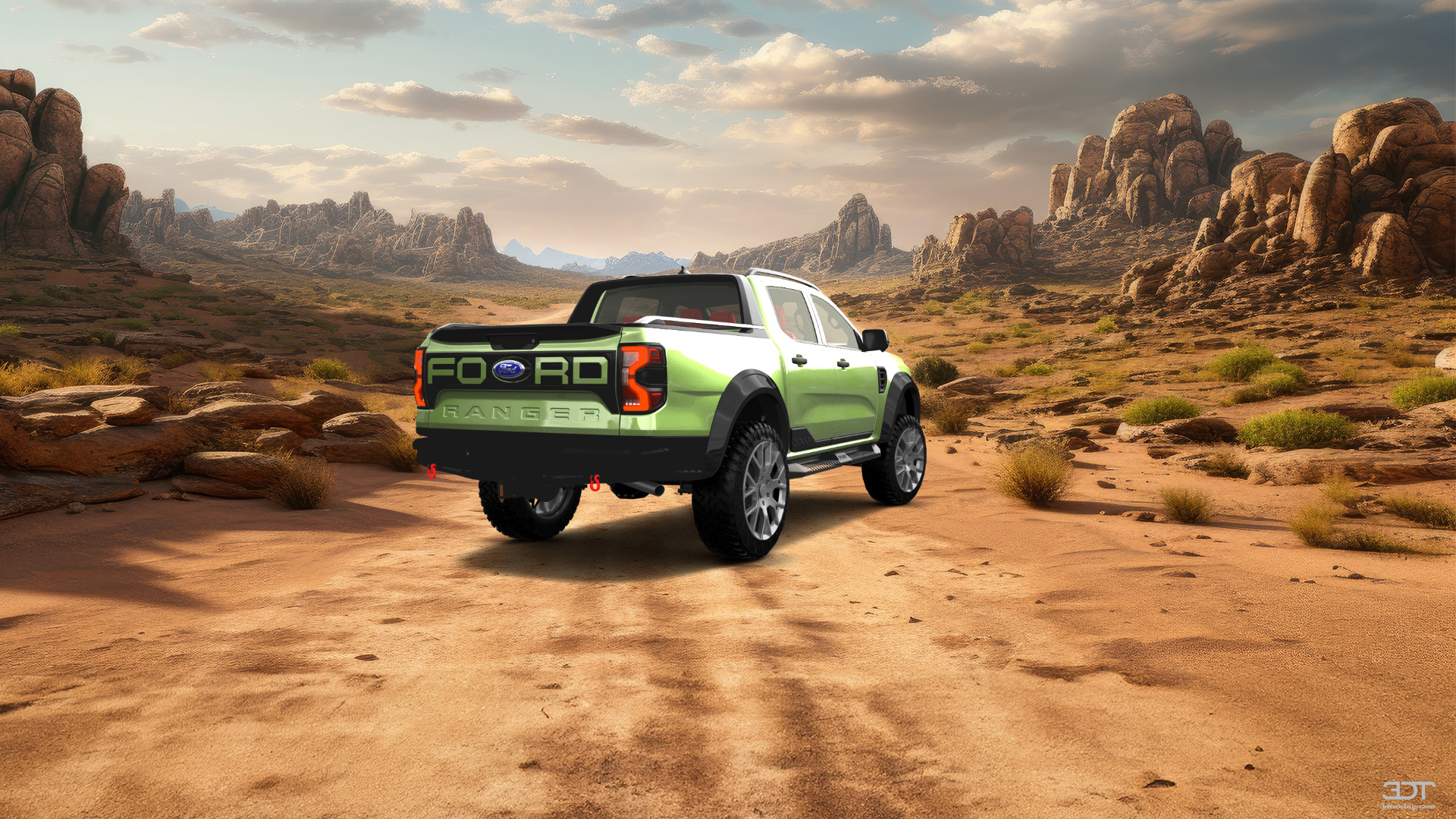 Ford Ranger 4 Door pickup truck 2022 tuning