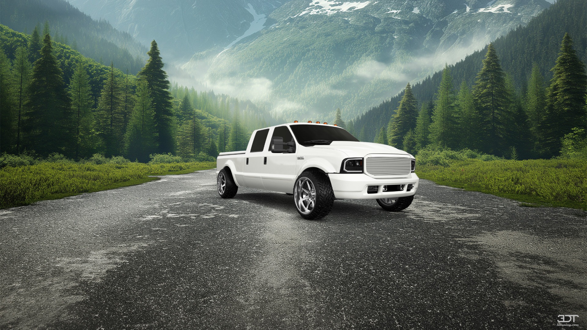 Tuning Ford F-250 Crew Cab 4 Door pickup truck 1999