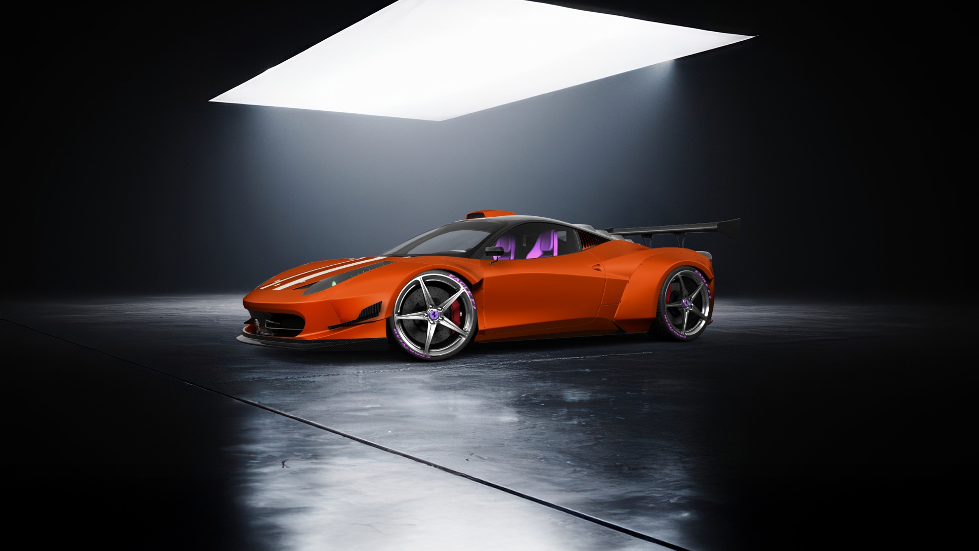 Ferrari 458 Italia 2 door spider 2010 tuning